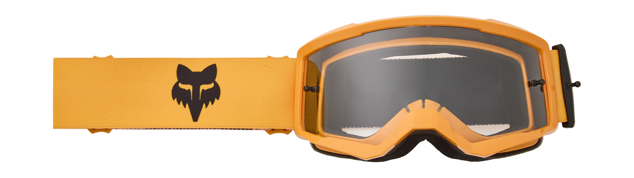 Fox Kinder Crossbril Main II Core - Tangerine - Clear Lens
