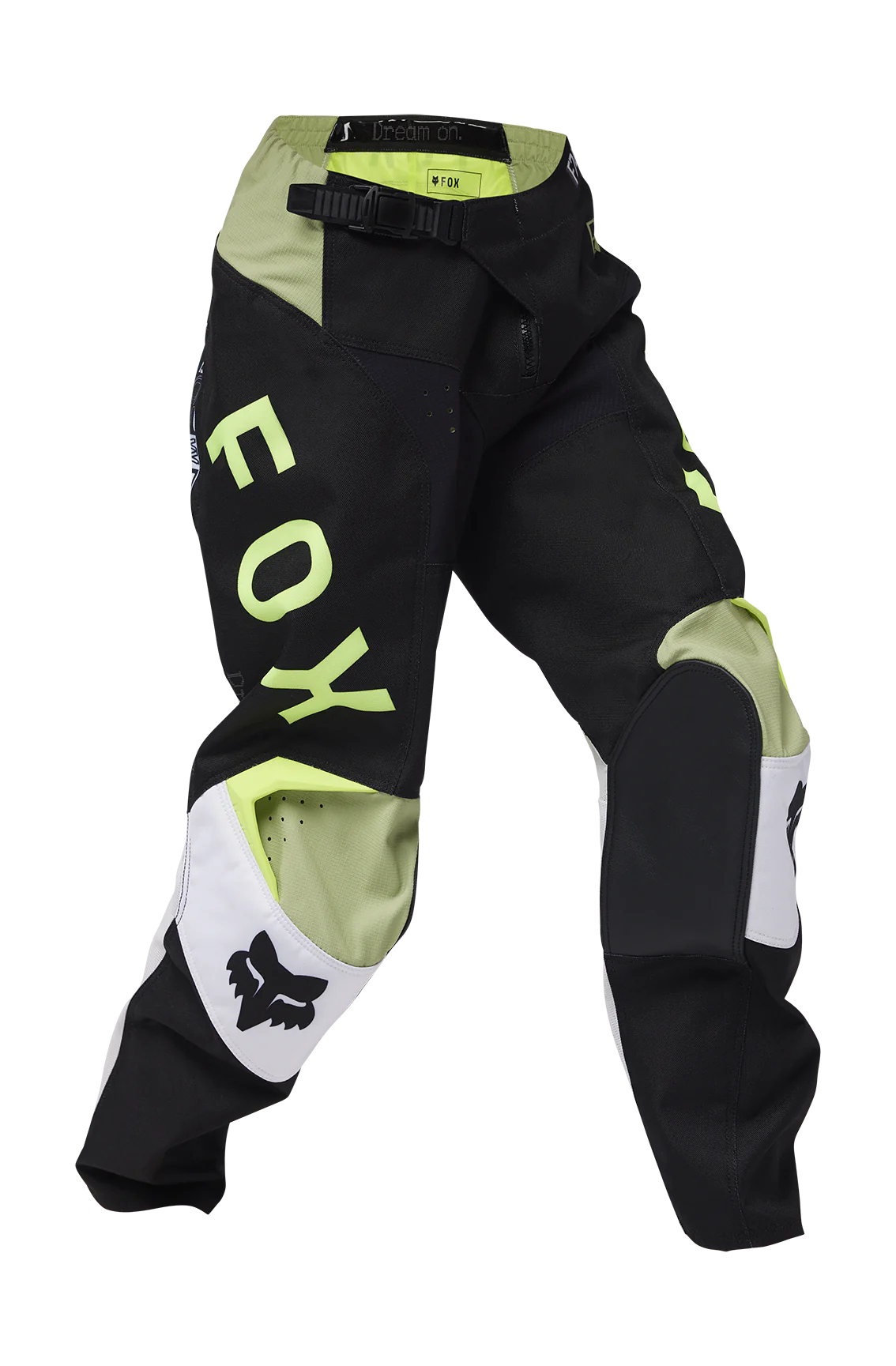 Fox Kinder Crossbroek 180 Race Spec - Groen