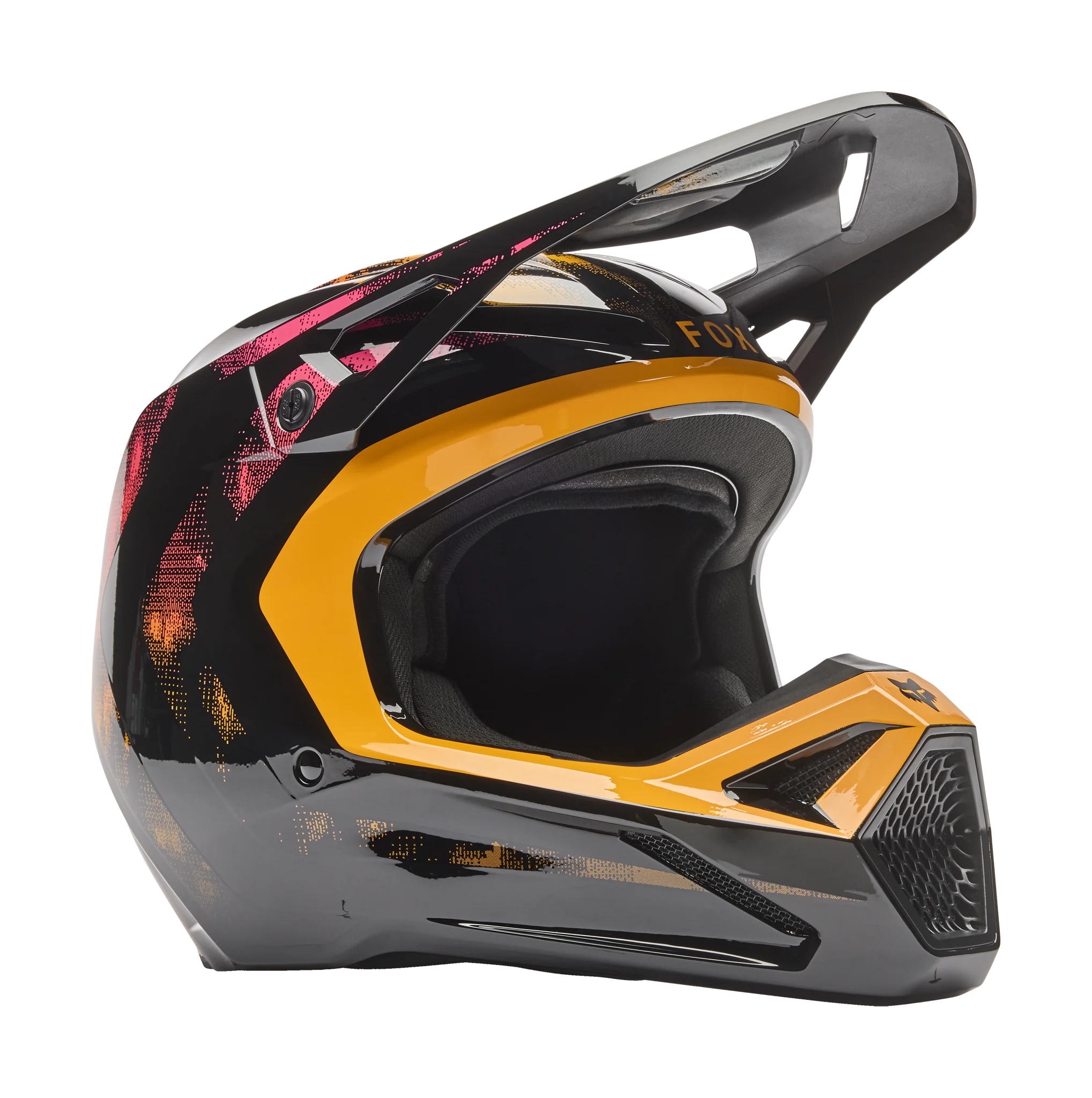 Fox Kinder Crosshelm V1 Kairos - Tangerine