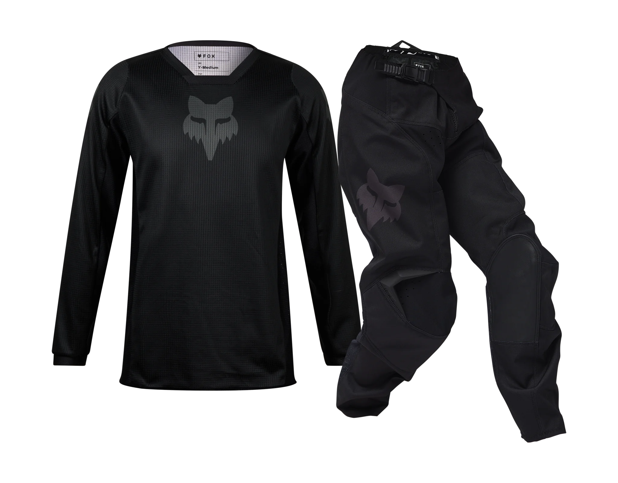 Fox Kinder Crosskleding 2026 180 Blackout - Zwart