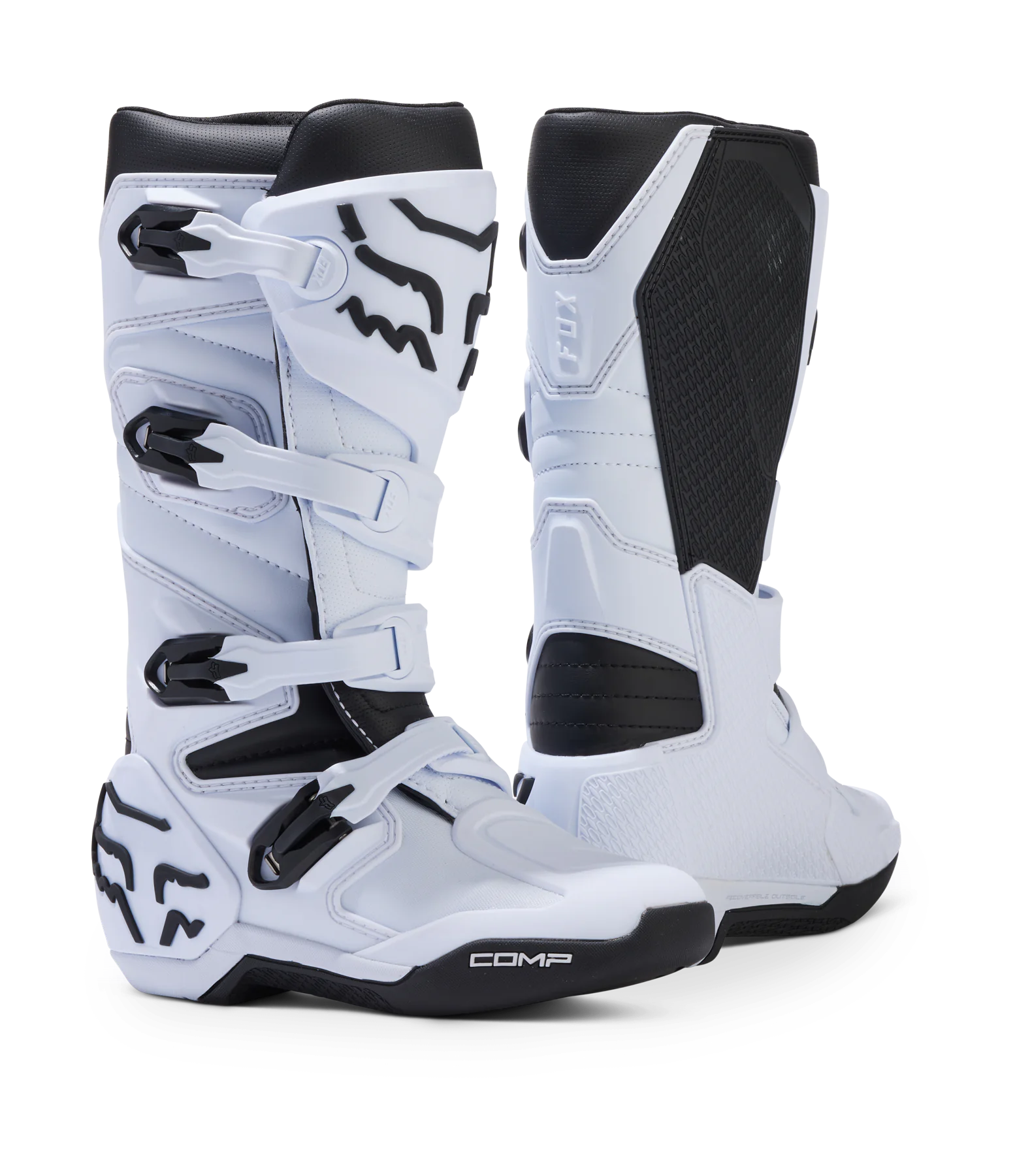 Fox Kinder Crosslaarzen Comp - Wit