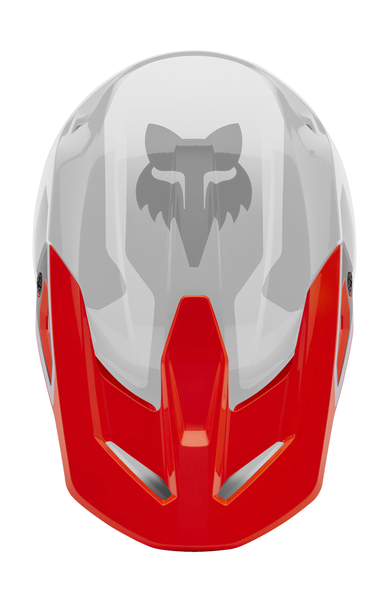 Fox Kinder Helmklep V1 Lean - Fluo Oranje