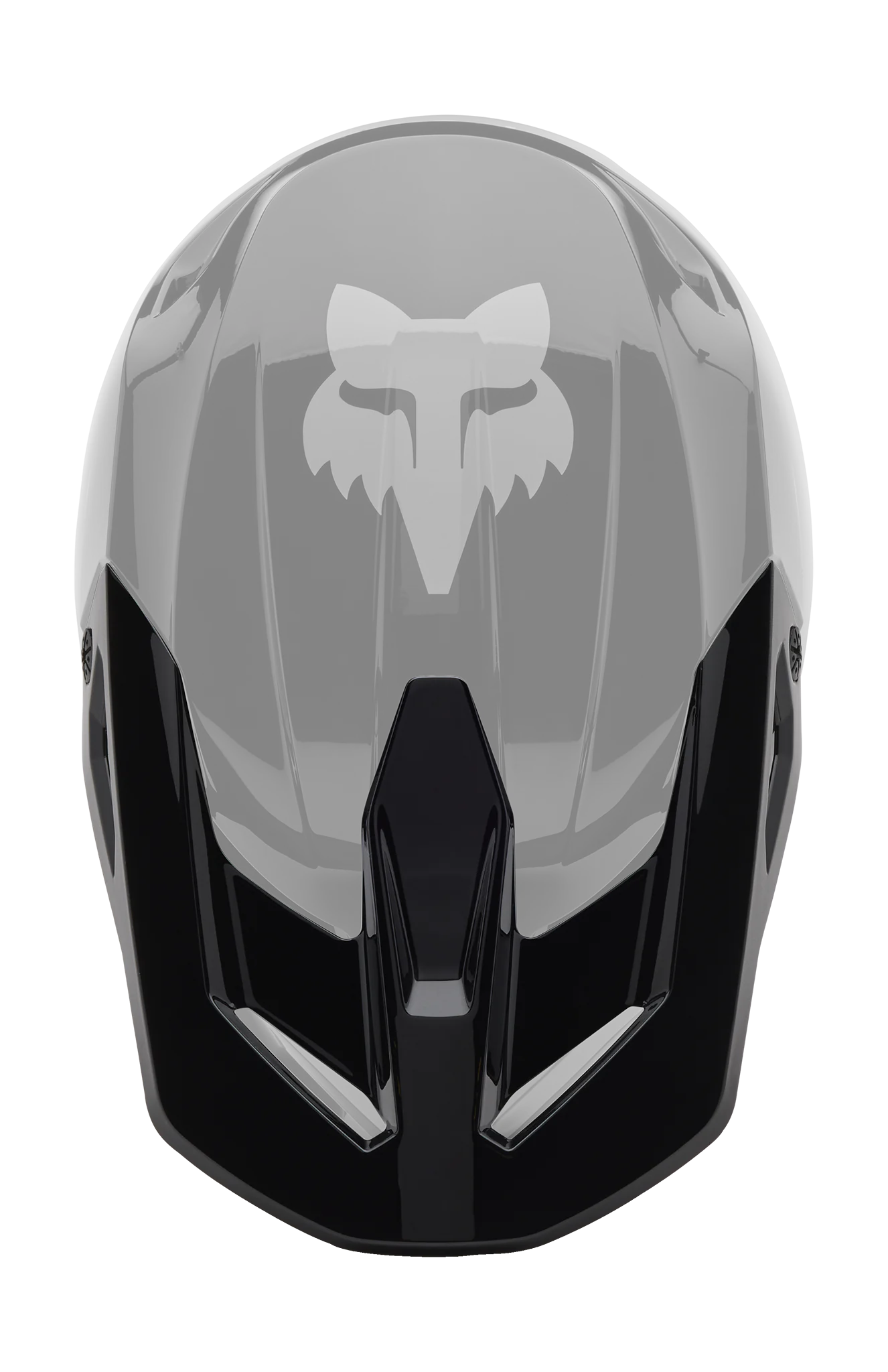 Fox Kinder Helmklep V1 Taunt - Zwart