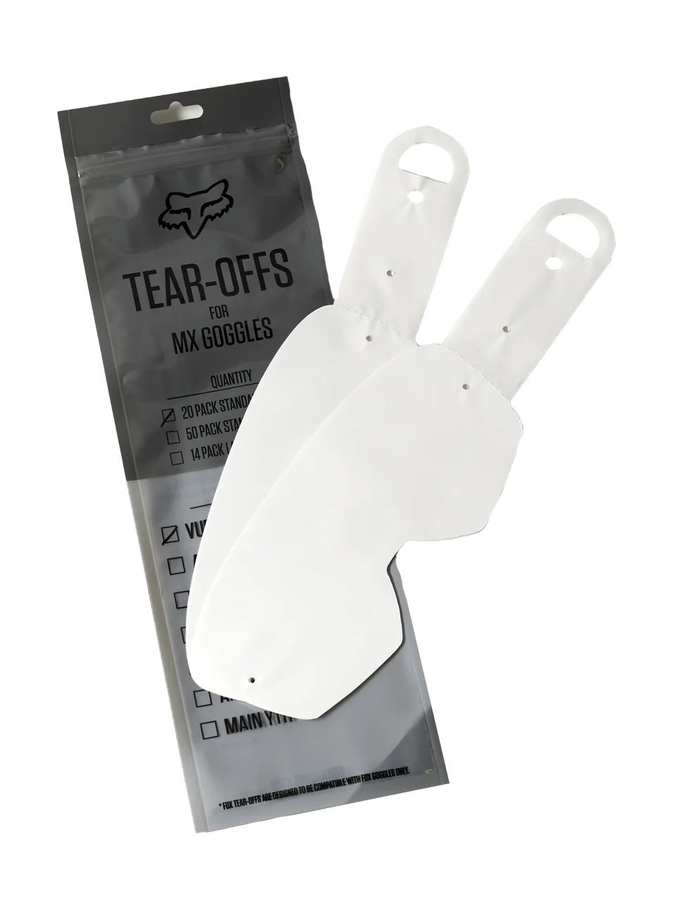 Fox Kinder Tear-Offs Standaard Airspace I / Main I