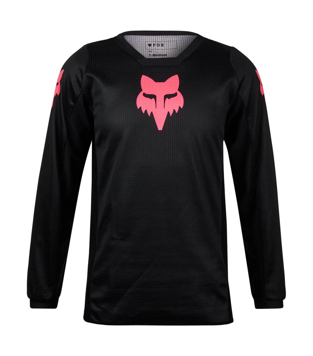 Fox Meisjes Cross Shirt 2026 180 Blackout - Zwart