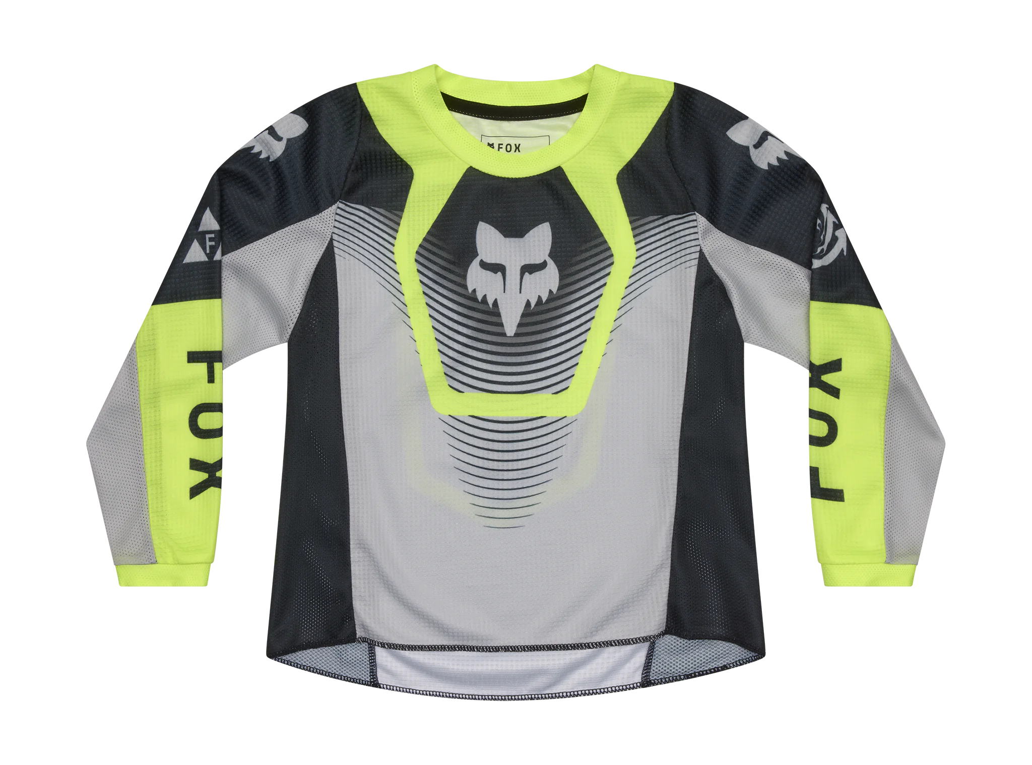 Fox Mini Cross Shirt 2026 180 Collect - Grijs / Geel
