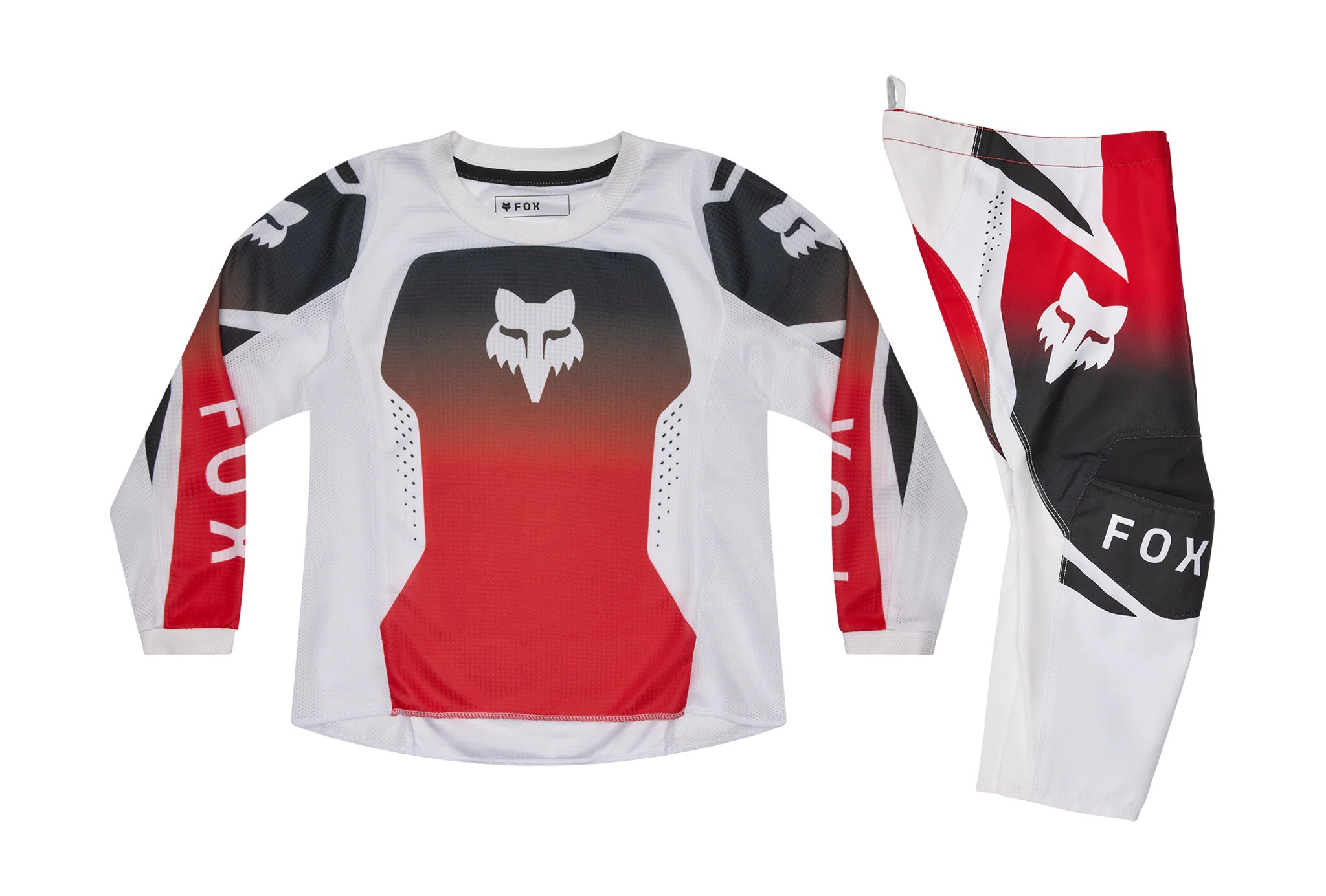 Fox Mini Crosskleding 2026 180 Shield - Fluo Rood