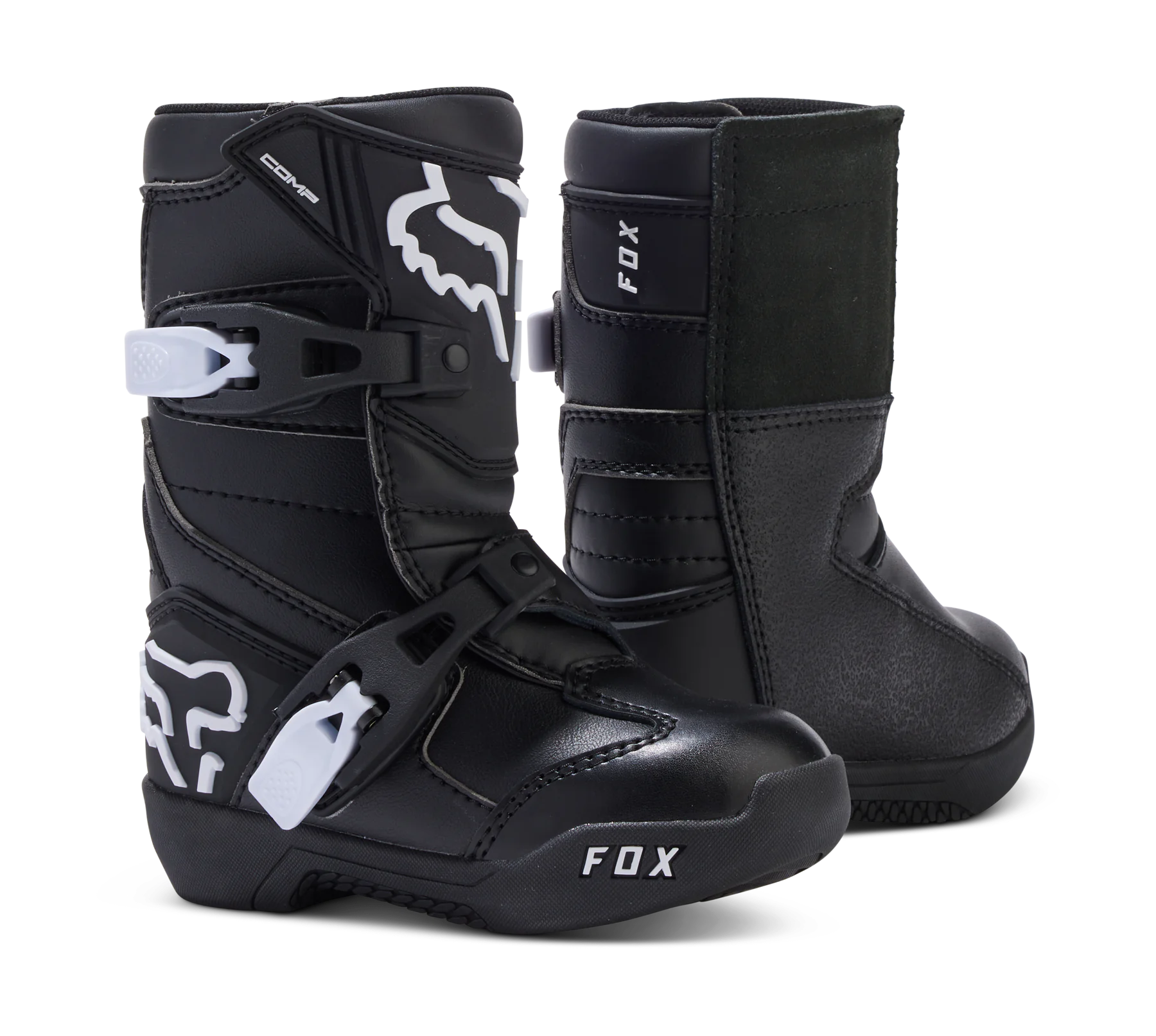 Fox Mini Crosslaarzen Comp - Zwart