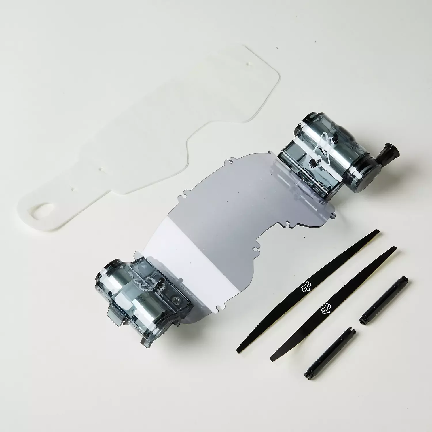 Fox Roll-Off Systeem met Pin Total Vision Airspace I / Main I - Licht Grijs - 45 mm