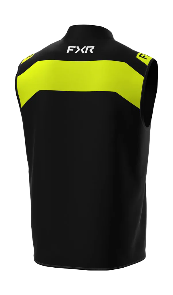 FXR Bodywarmer RR - Zwart / High-vis
