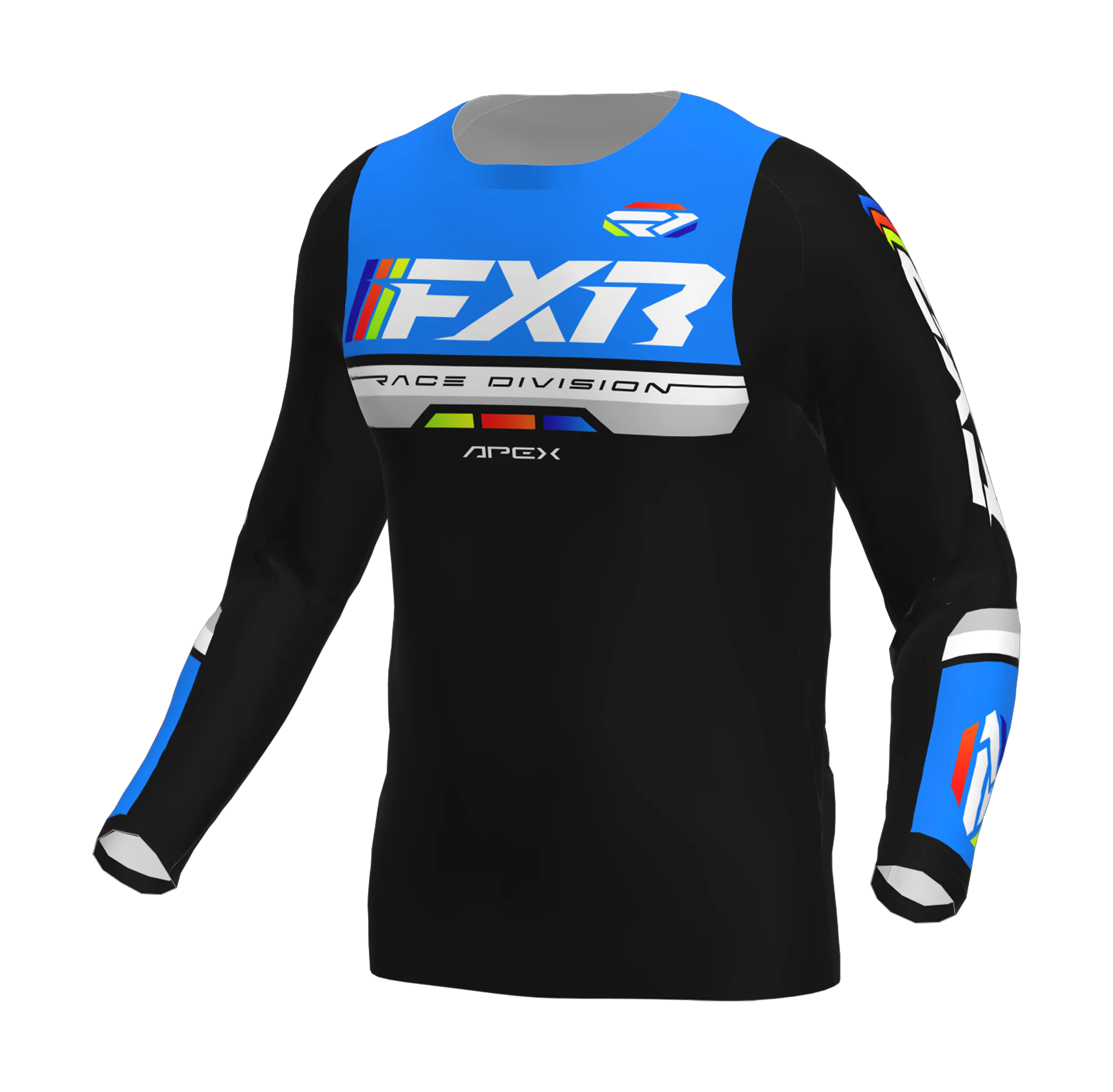 FXR Cross Shirt 2026 Apex - Blauw
