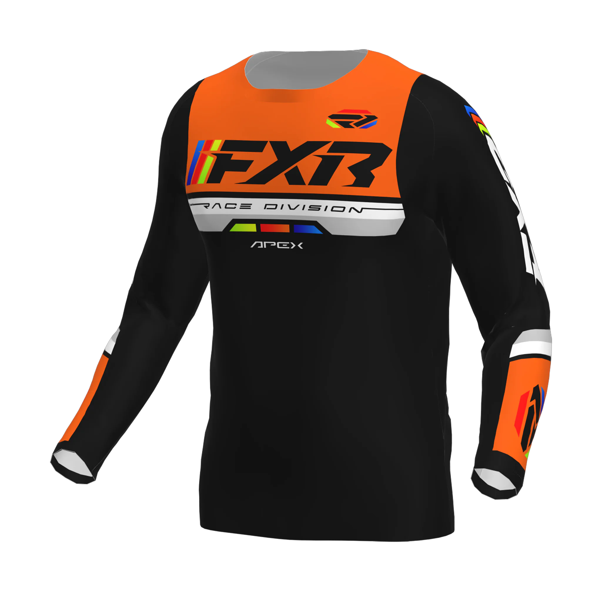 FXR Cross Shirt 2026 Apex - Oranje