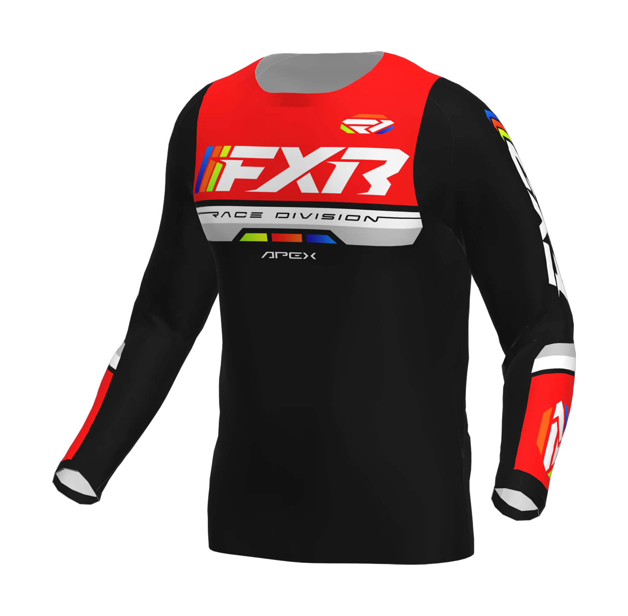 FXR Cross Shirt 2026 Apex - Rood