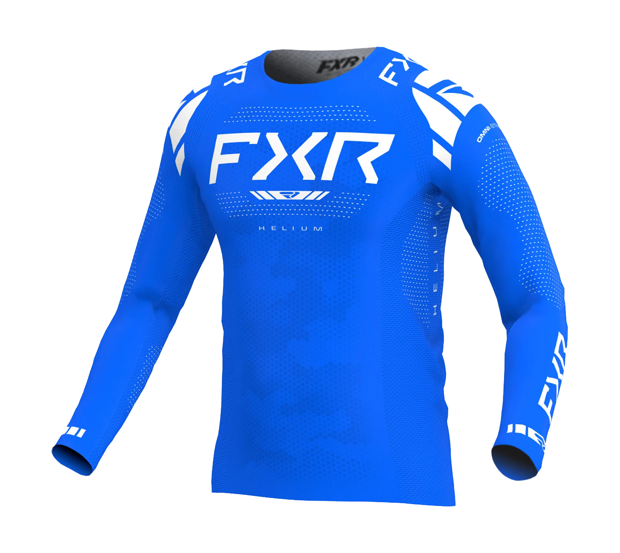 FXR Cross Shirt 2026 Helium - Blauw / Wit