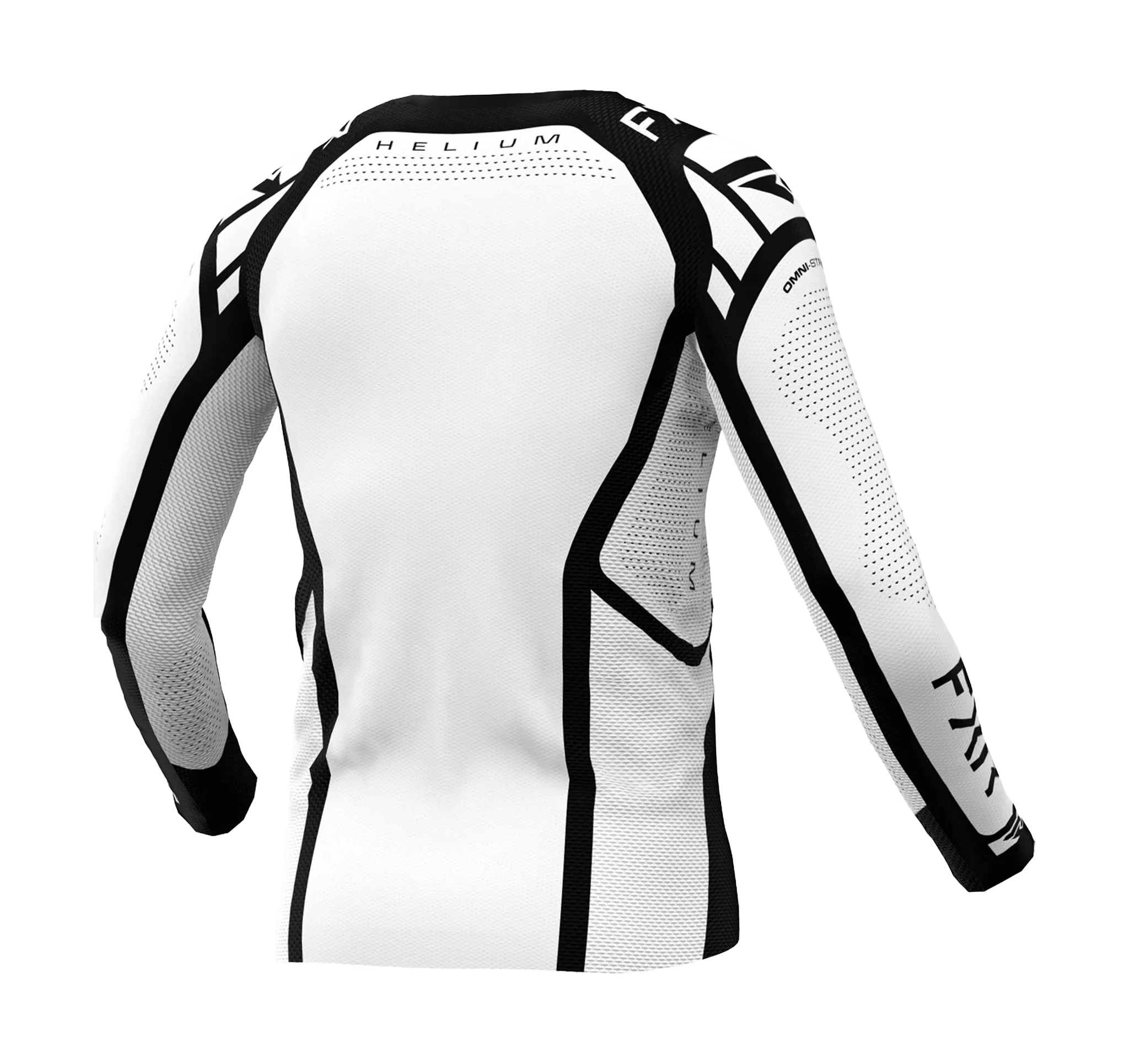 FXR Cross Shirt 2026 Helium - Wit / Zwart
