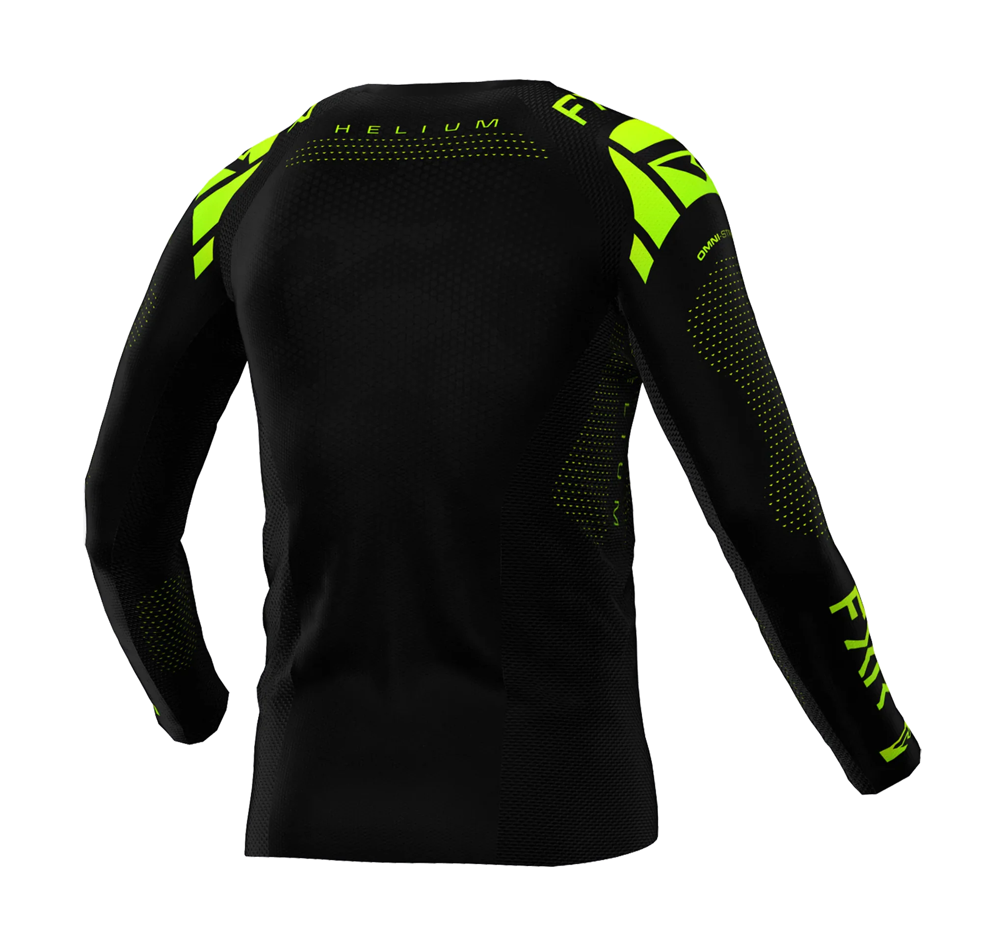 FXR Cross Shirt 2026 Helium - Zwart / HiVis
