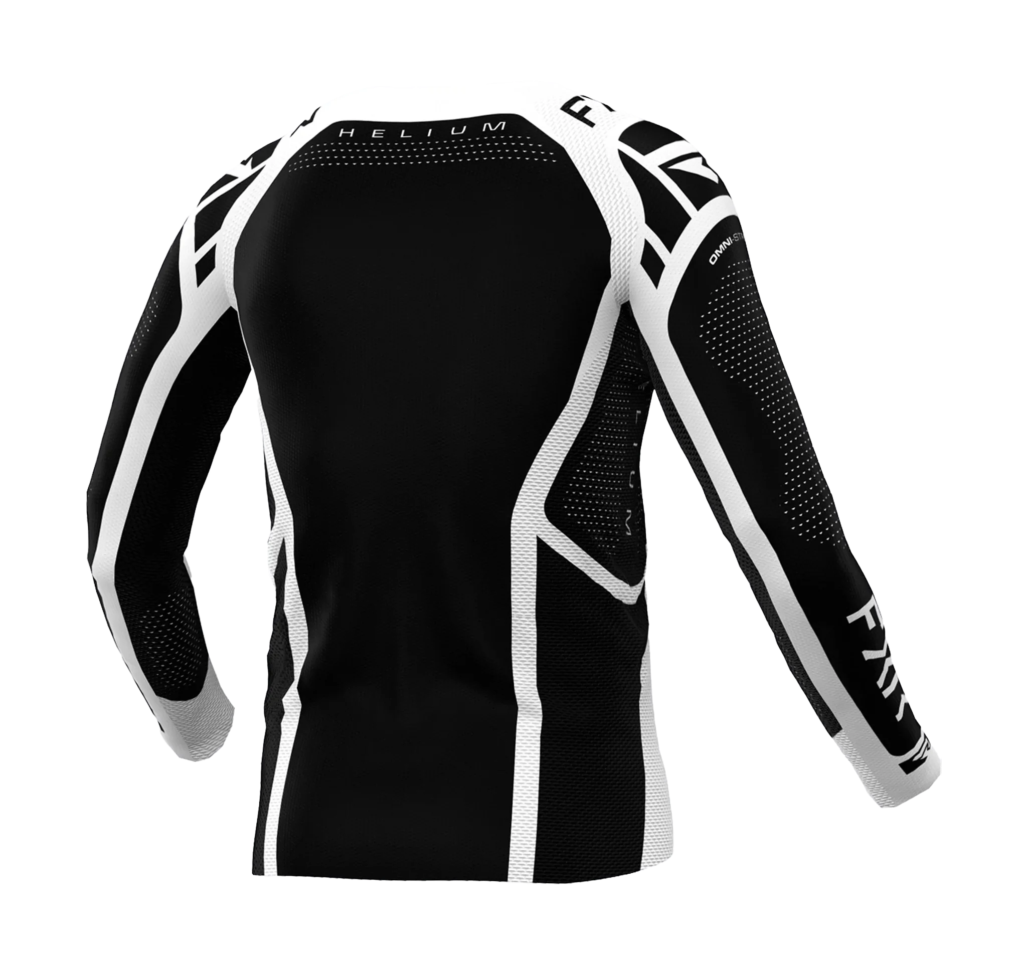FXR Cross Shirt 2026 Helium - Zwart / Wit