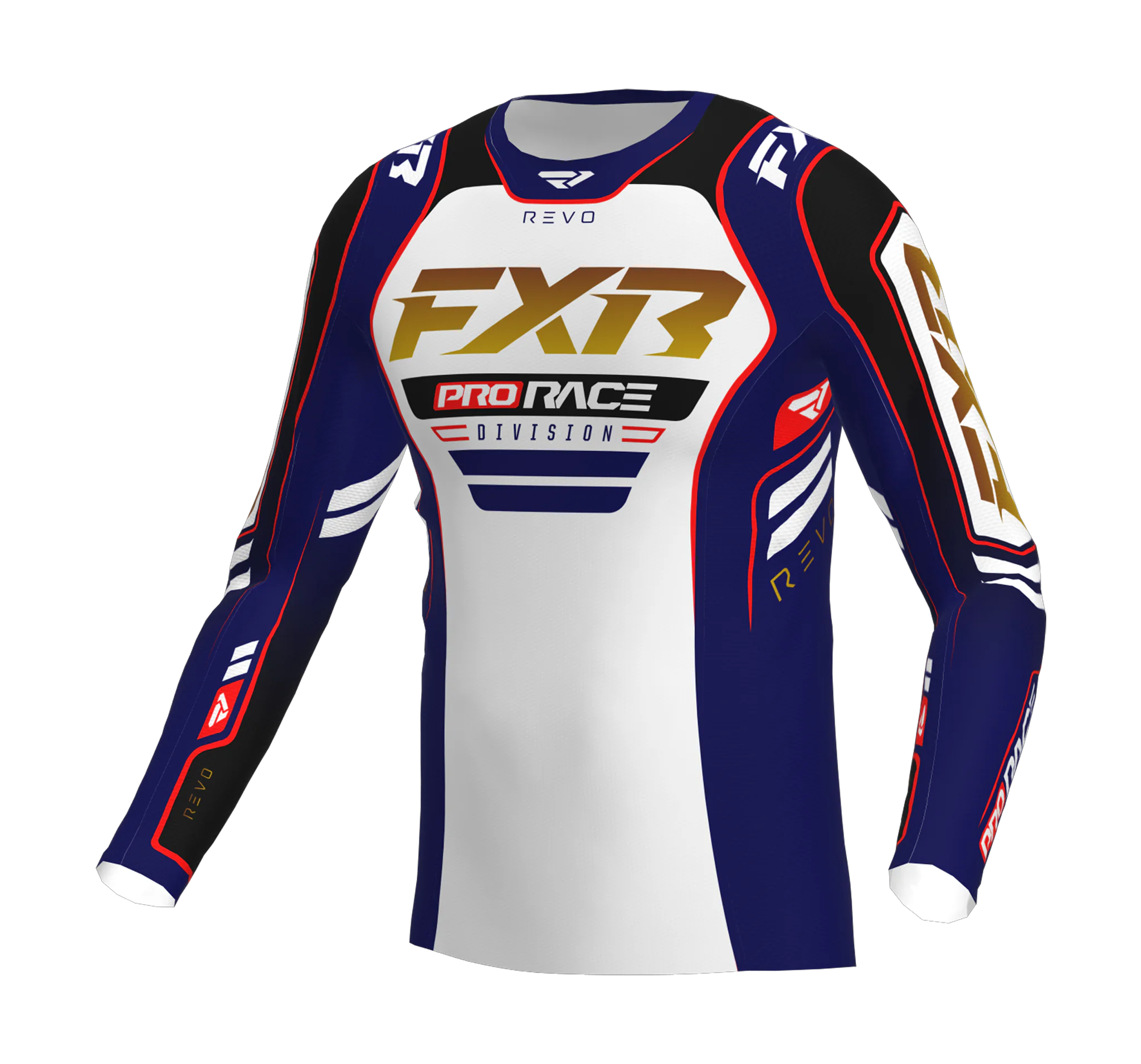 FXR Cross Shirt 2026 Revo Alpha - Admiral