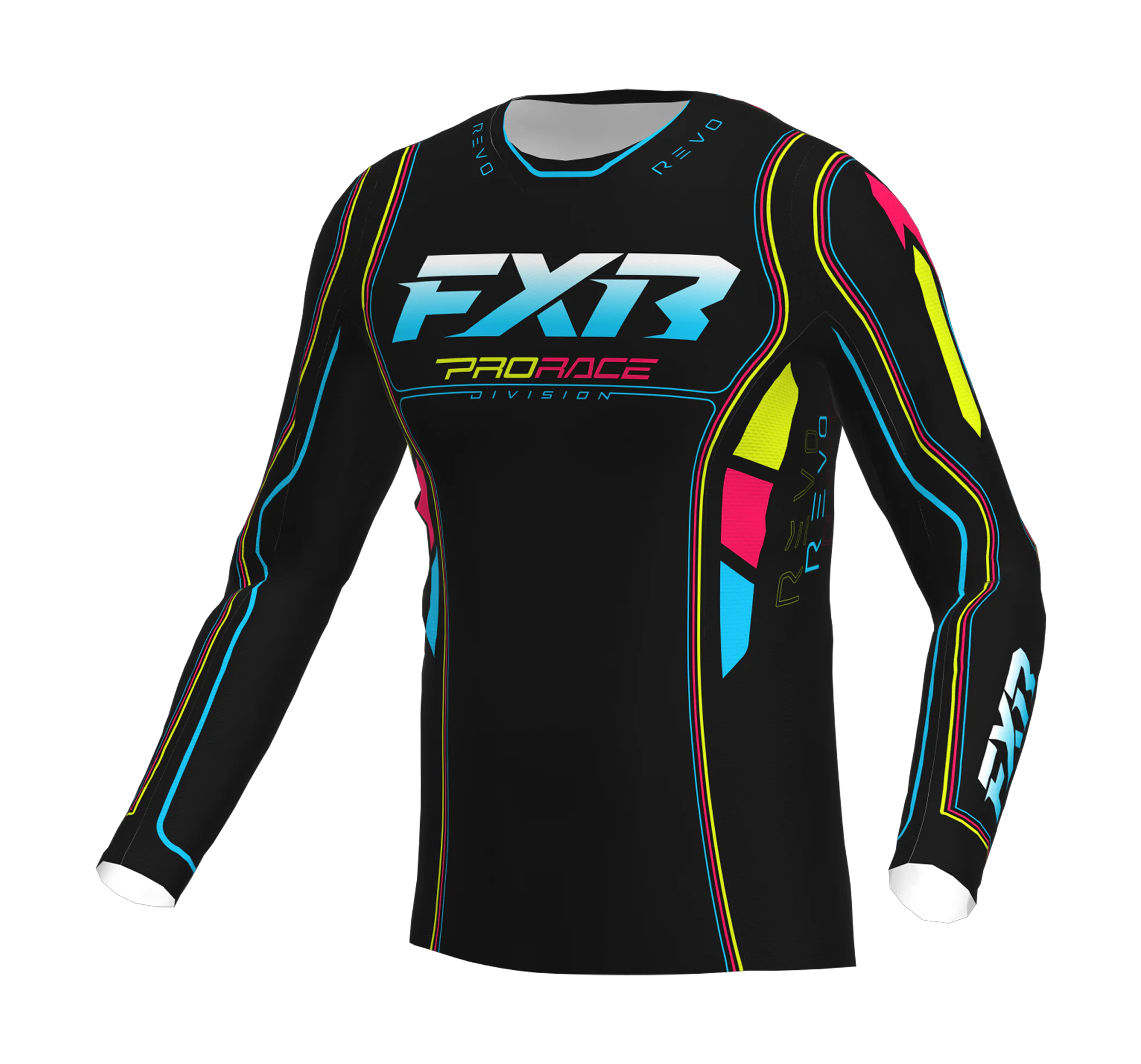 FXR Cross Shirt 2026 Revo Velocity - Rave