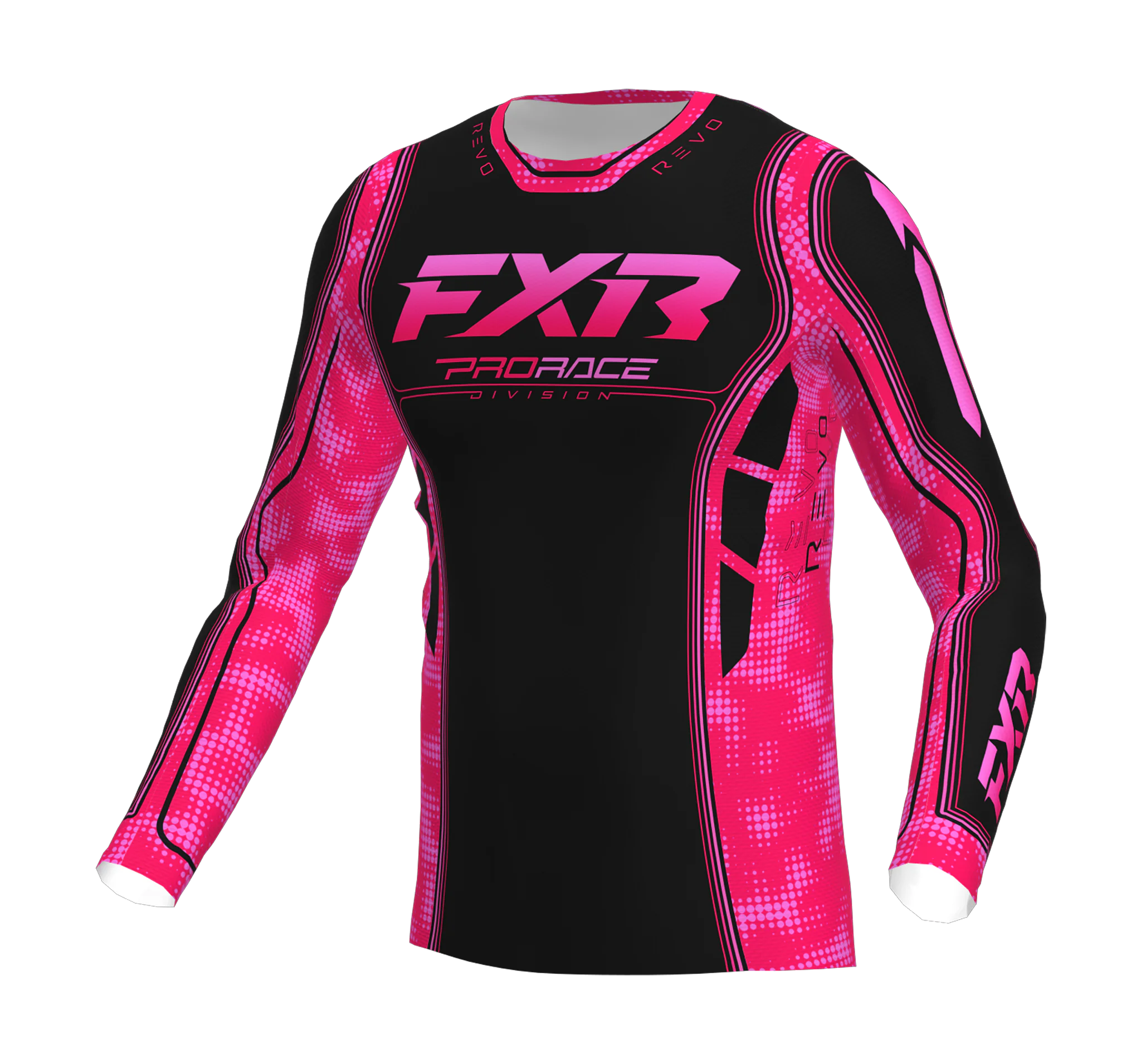 FXR Cross Shirt 2026 Revo Velocity - Razzle
