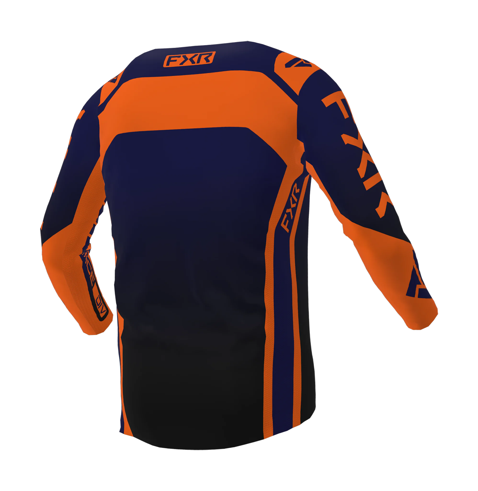 FXR Cross Shirt Contender - Midnight / Oranje