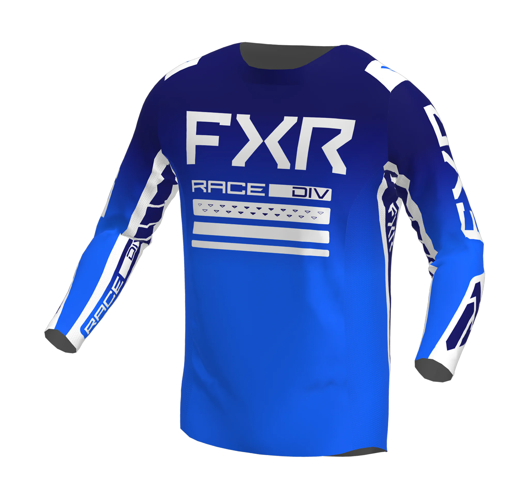 FXR Cross Shirt Contender - Navy / Blauw