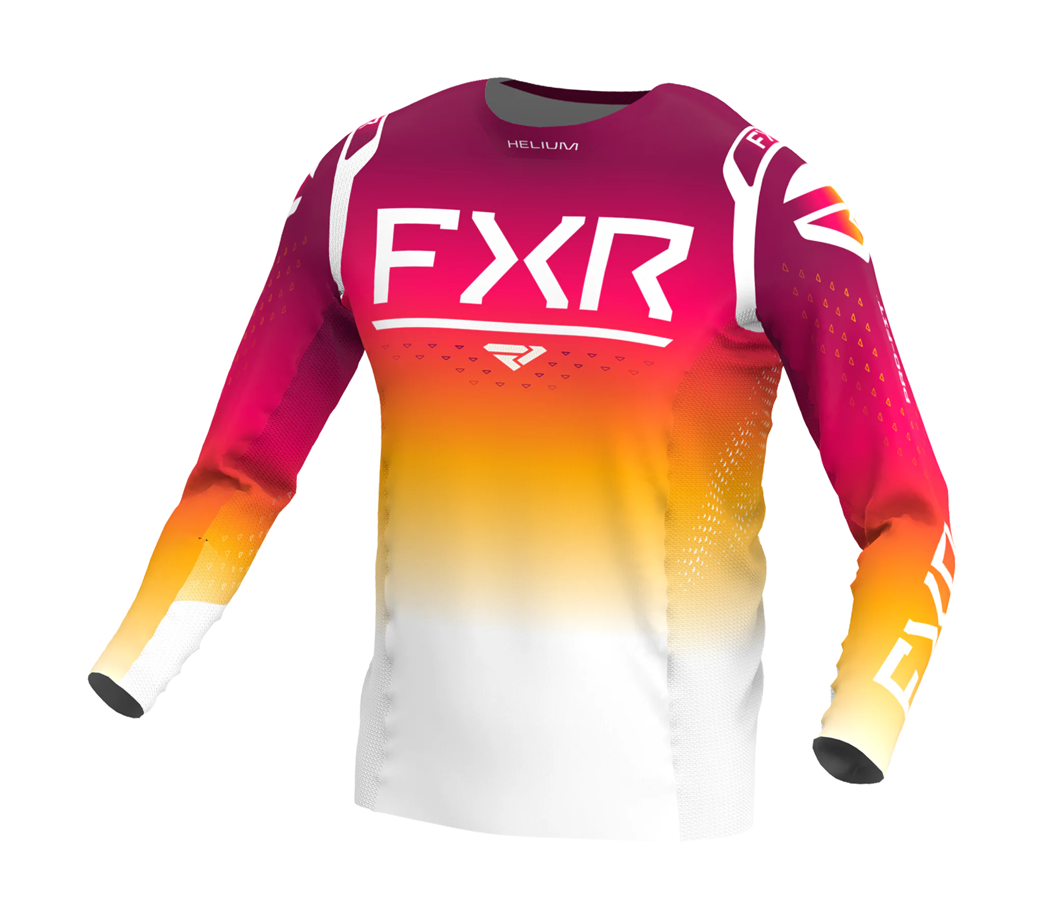 FXR Cross Shirt Helium - Sangria