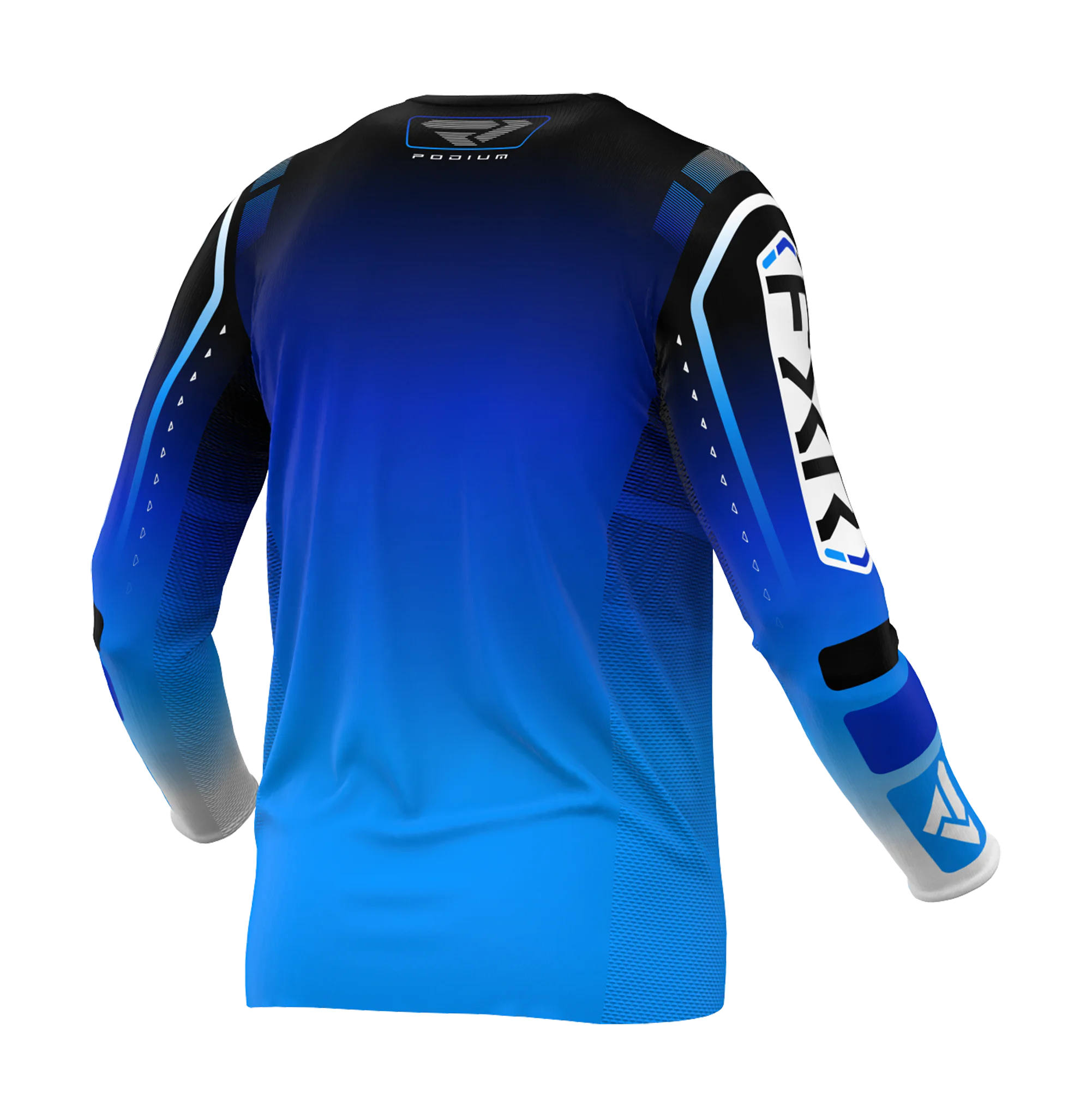 FXR Cross Shirt Podium - Blauw / Wit
