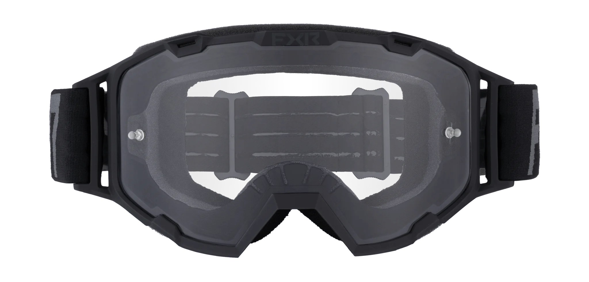 FXR Crossbril Maverick Prime - Zwart - Clear Lens