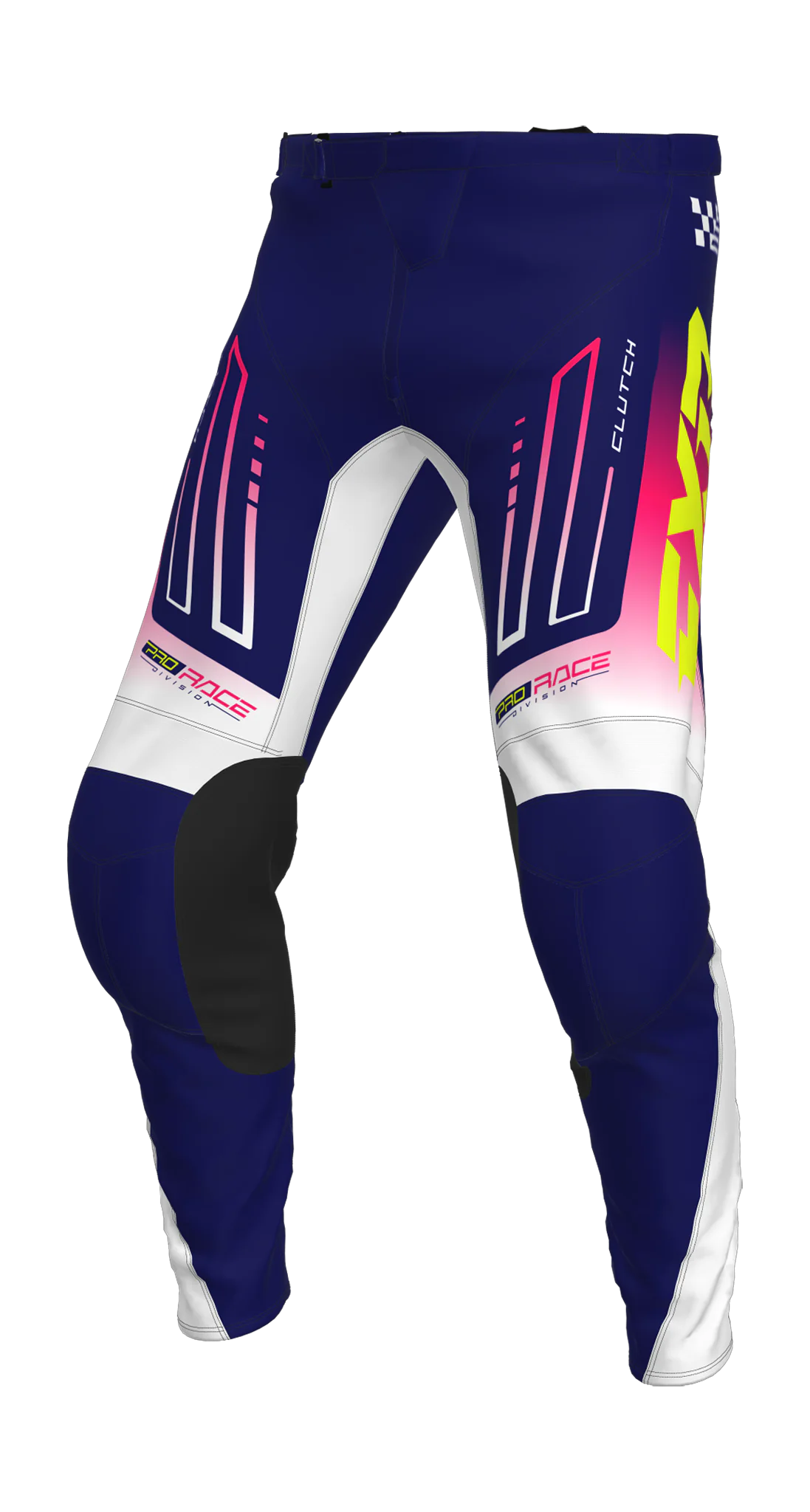 FXR Crossbroek 2026 Clutch - Navy / Razz / Wit