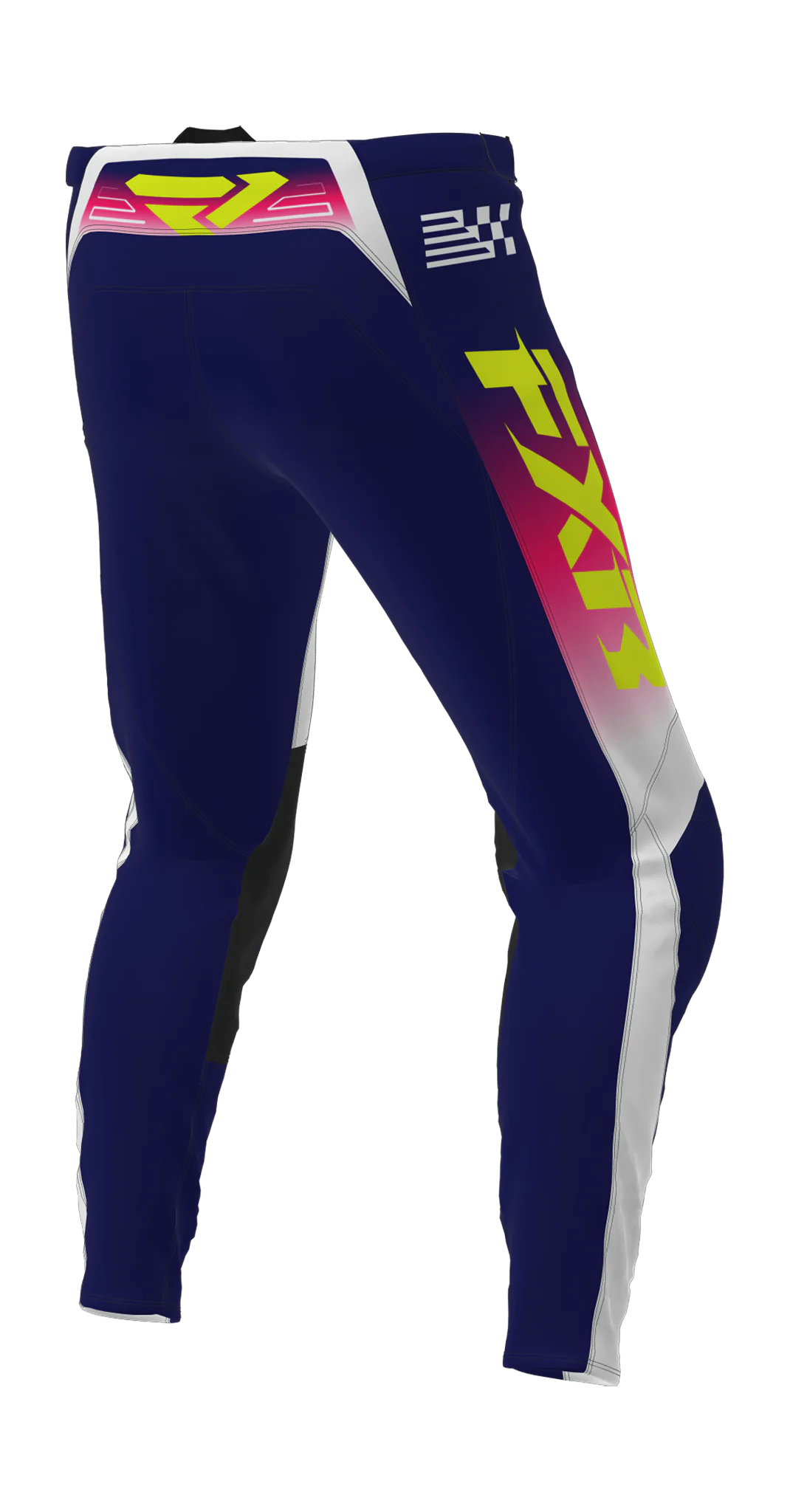 FXR Crossbroek 2026 Clutch - Navy / Razz / Wit