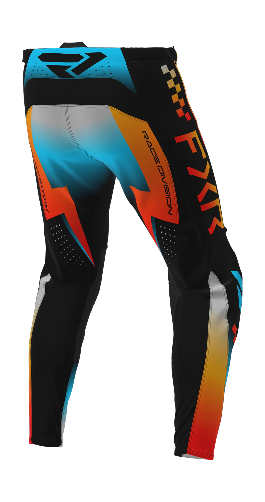 FXR Crossbroek 2026 Clutch Pro - Grijs / Sky / Oranje