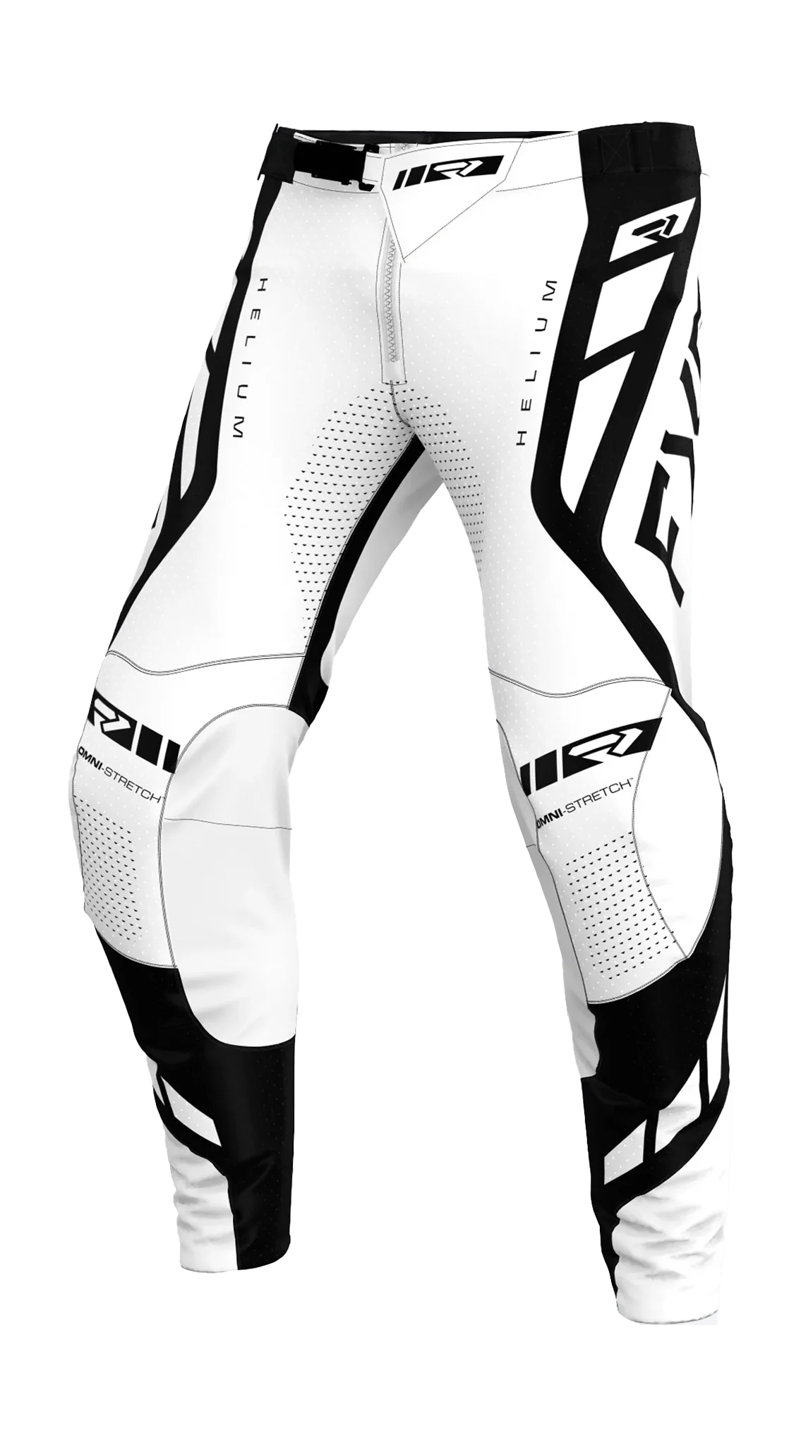 FXR Crossbroek 2026 Helium - Wit / Zwart
