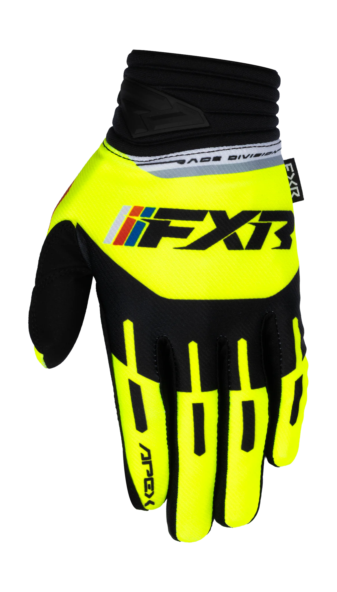 FXR Crosshandschoenen 2026 Apex - HiVis / Zwart