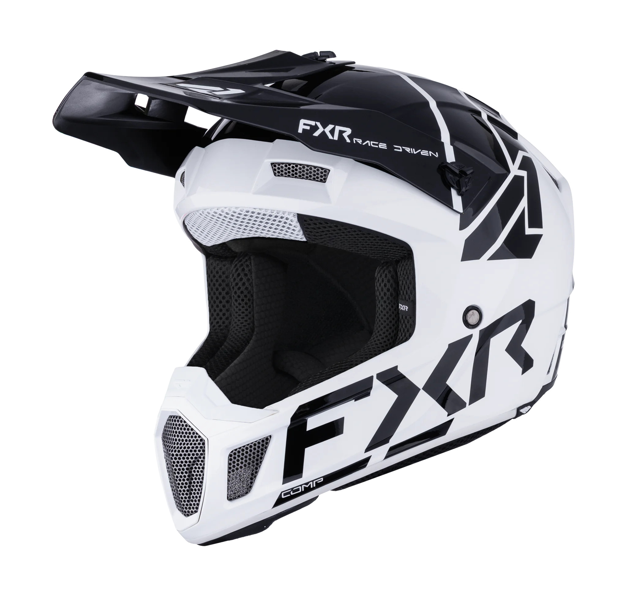 FXR Crosshelm Clutch Comp - Wit / Zwart