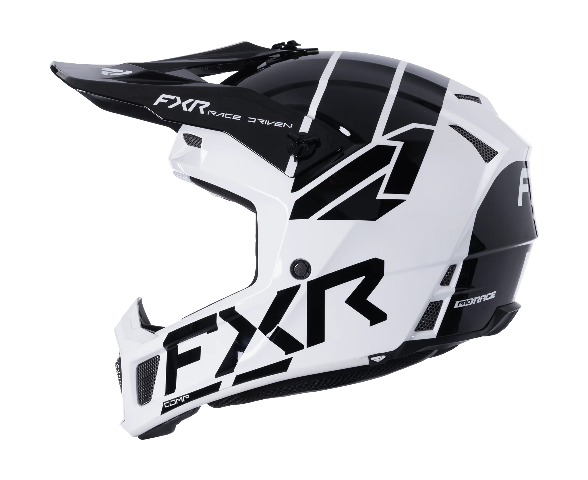 FXR Crosshelm Clutch Comp - Wit / Zwart