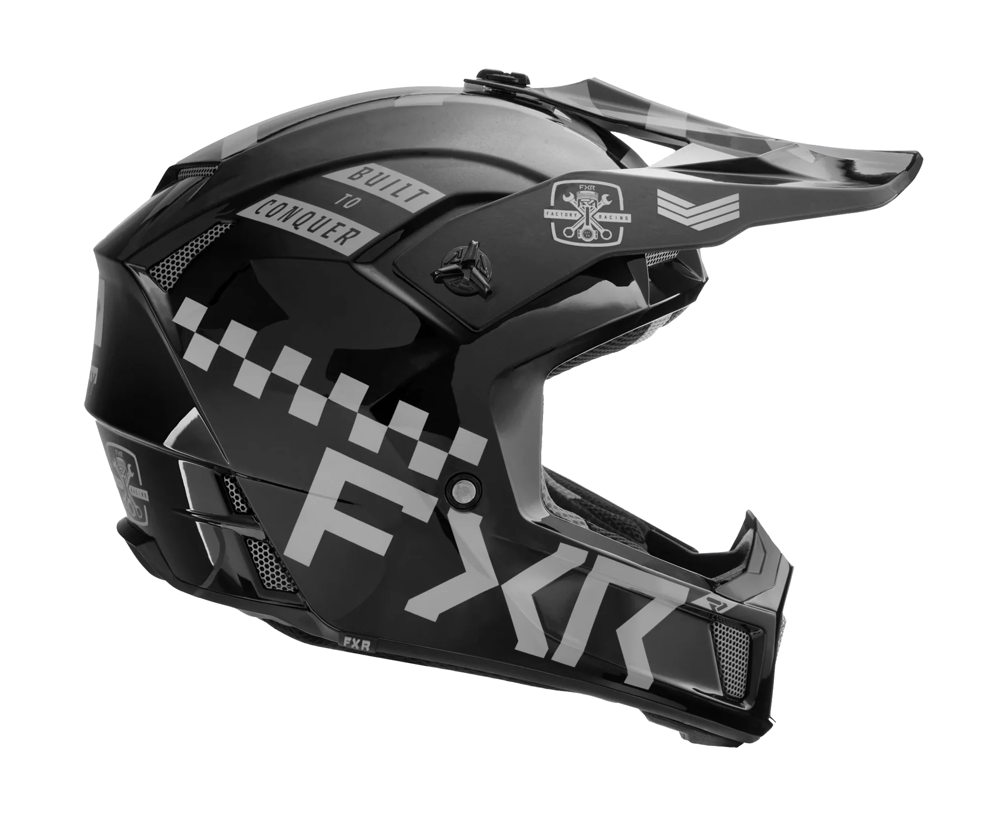 FXR Crosshelm Clutch Gladiator - Chrome