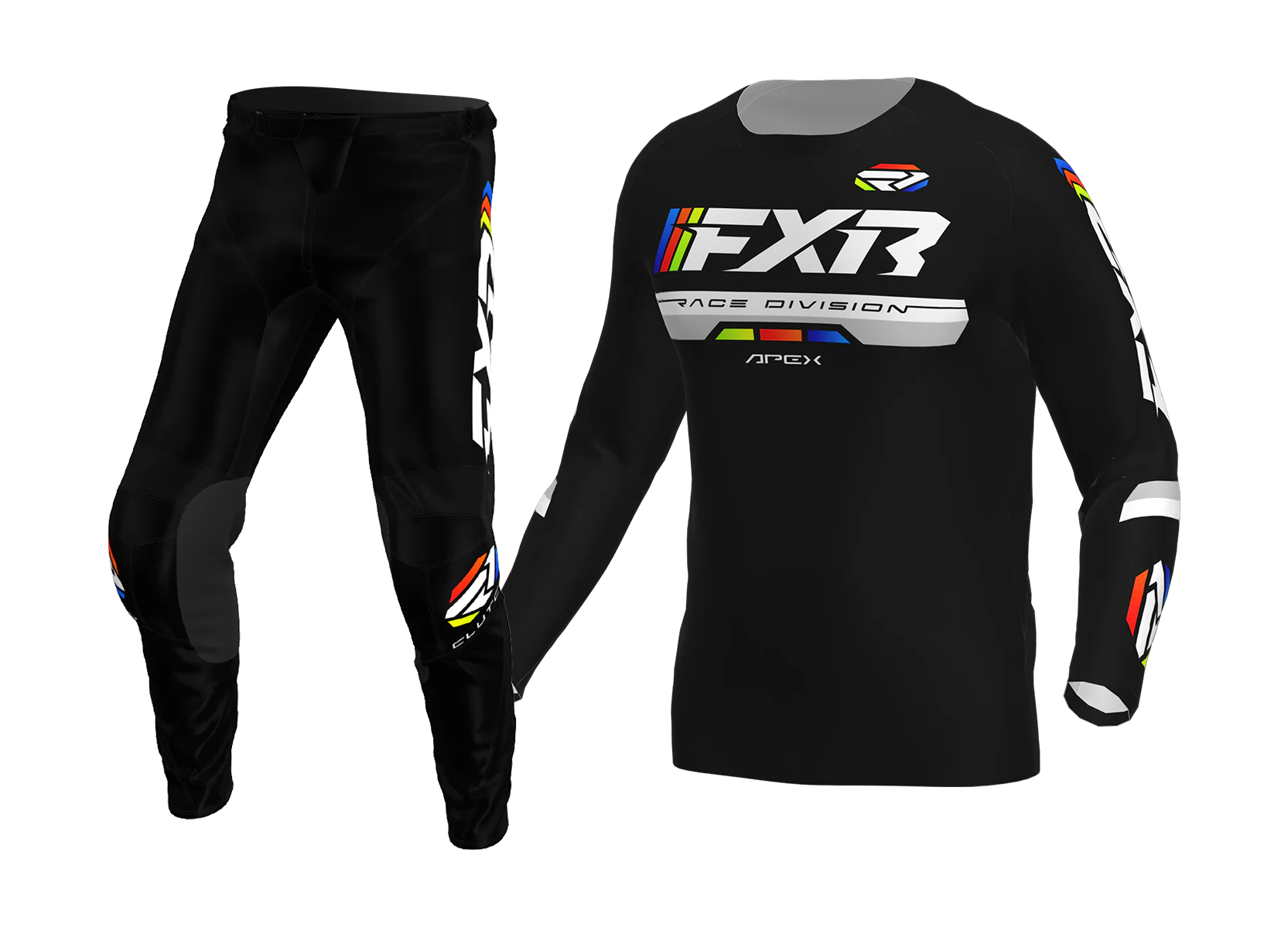FXR Crosskleding 2026 Apex - Zwart