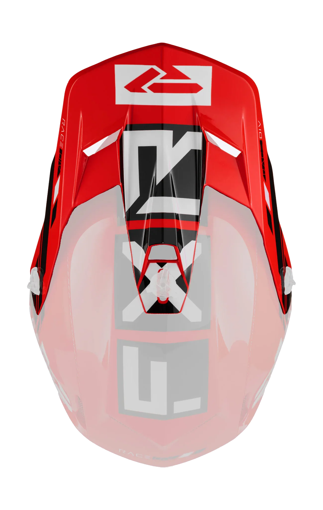 FXR Helmklep Clutch CX Pro - Rood / Zwart