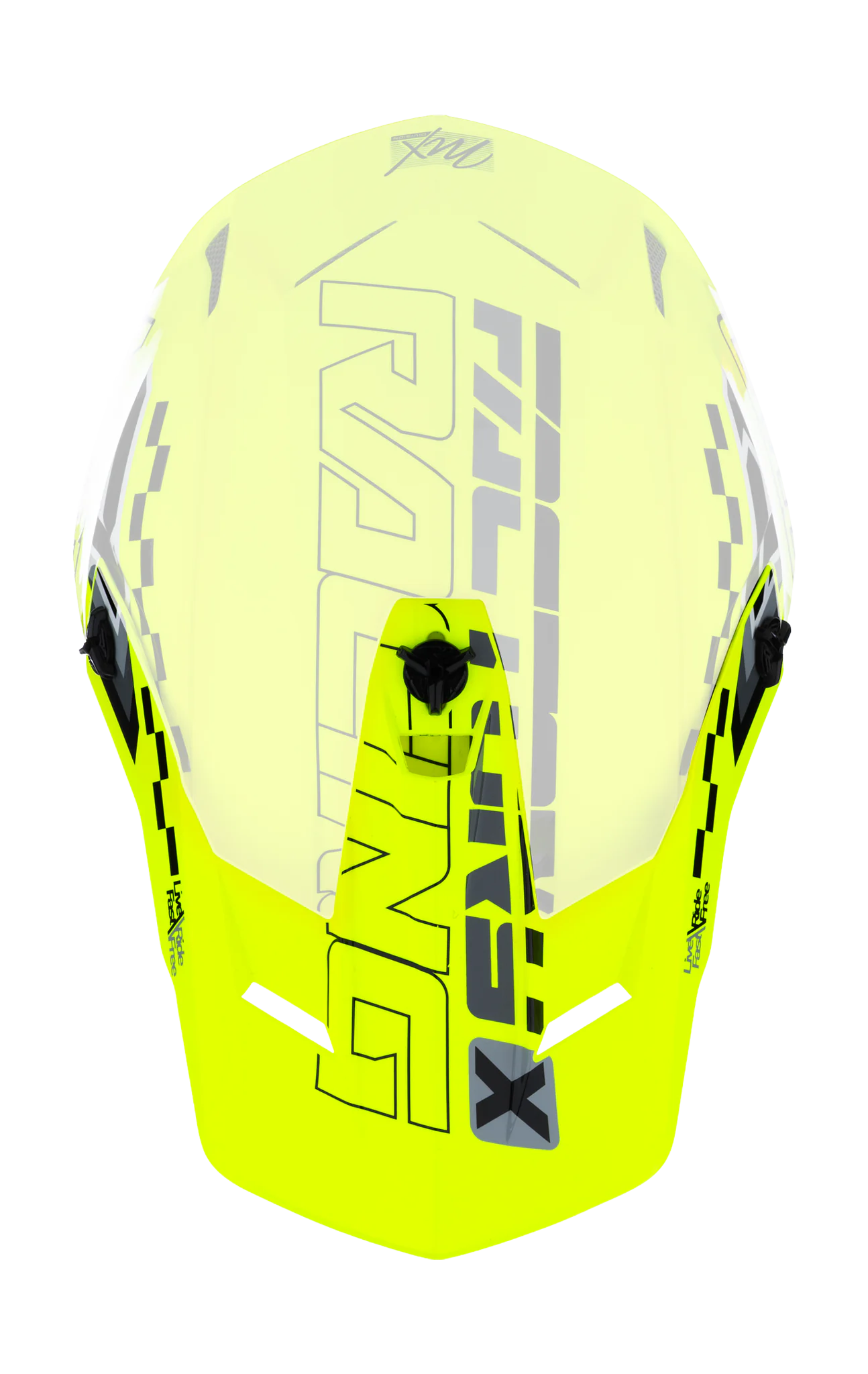 FXR Helmklep Clutch Race Div - HiVis