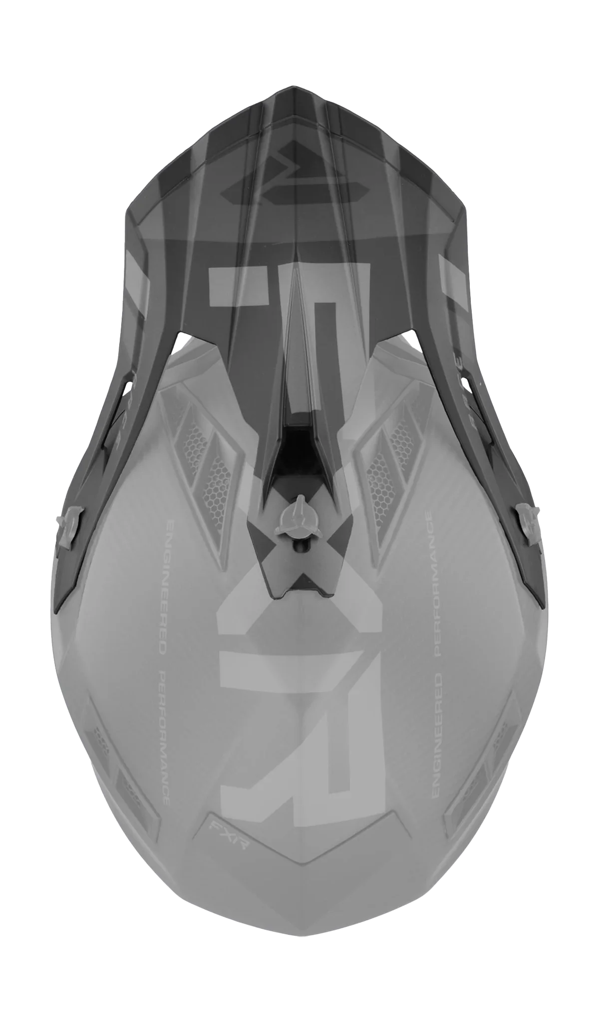 FXR Helmklep Helium Carbon - Alloy