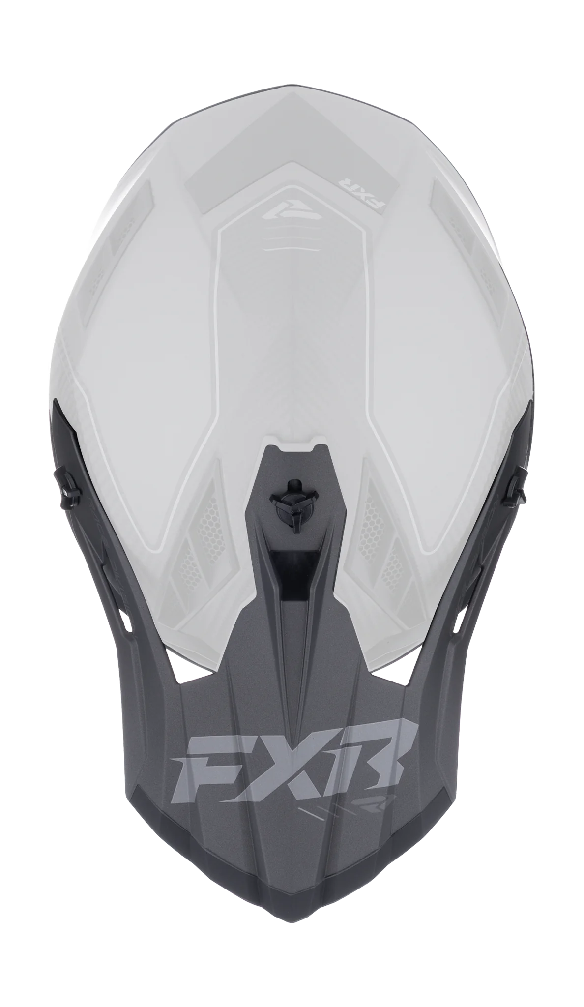 FXR Helmklep Helium Carbon - Shadow