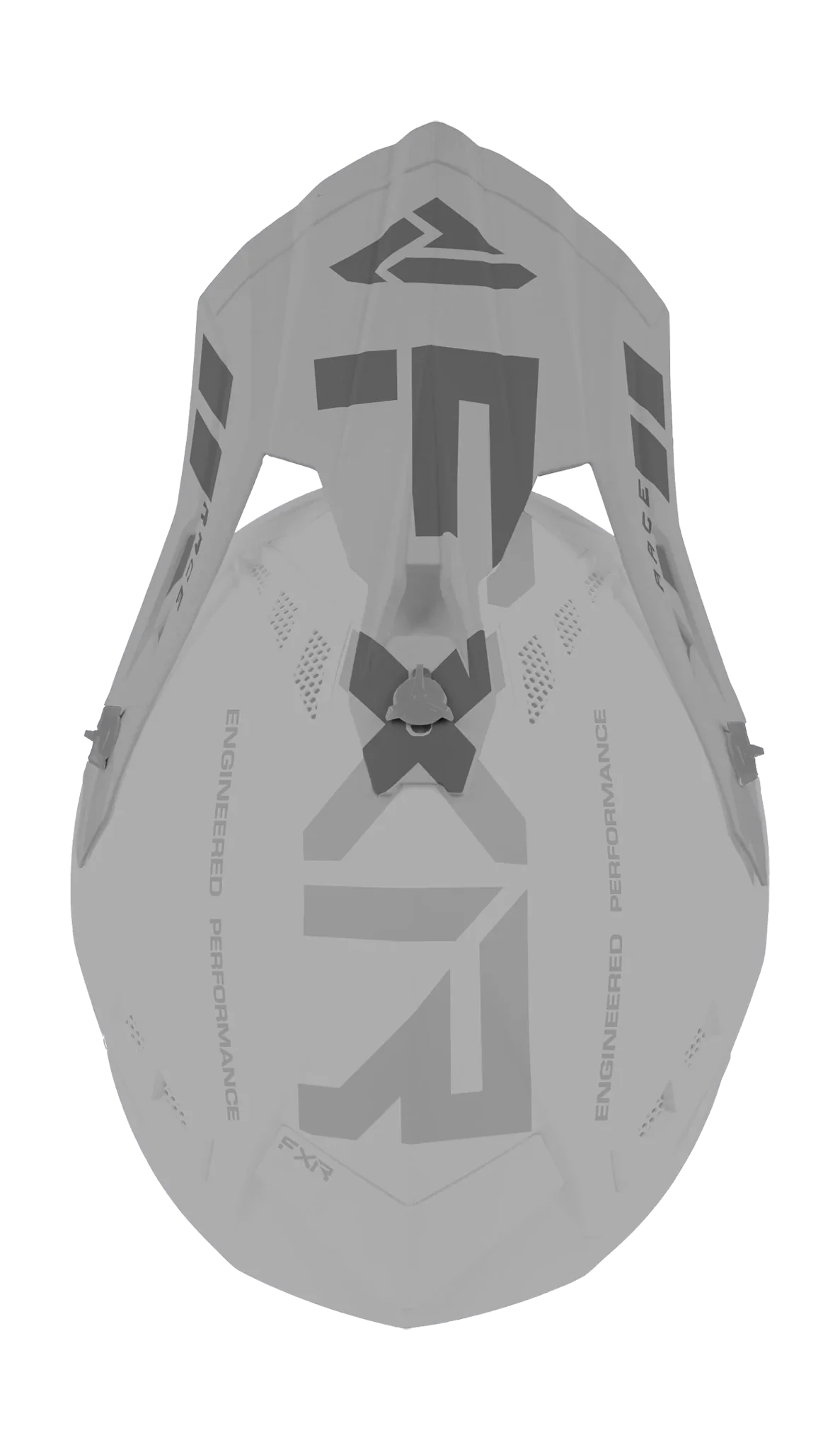 FXR Helmklep Helium Prime - Steel