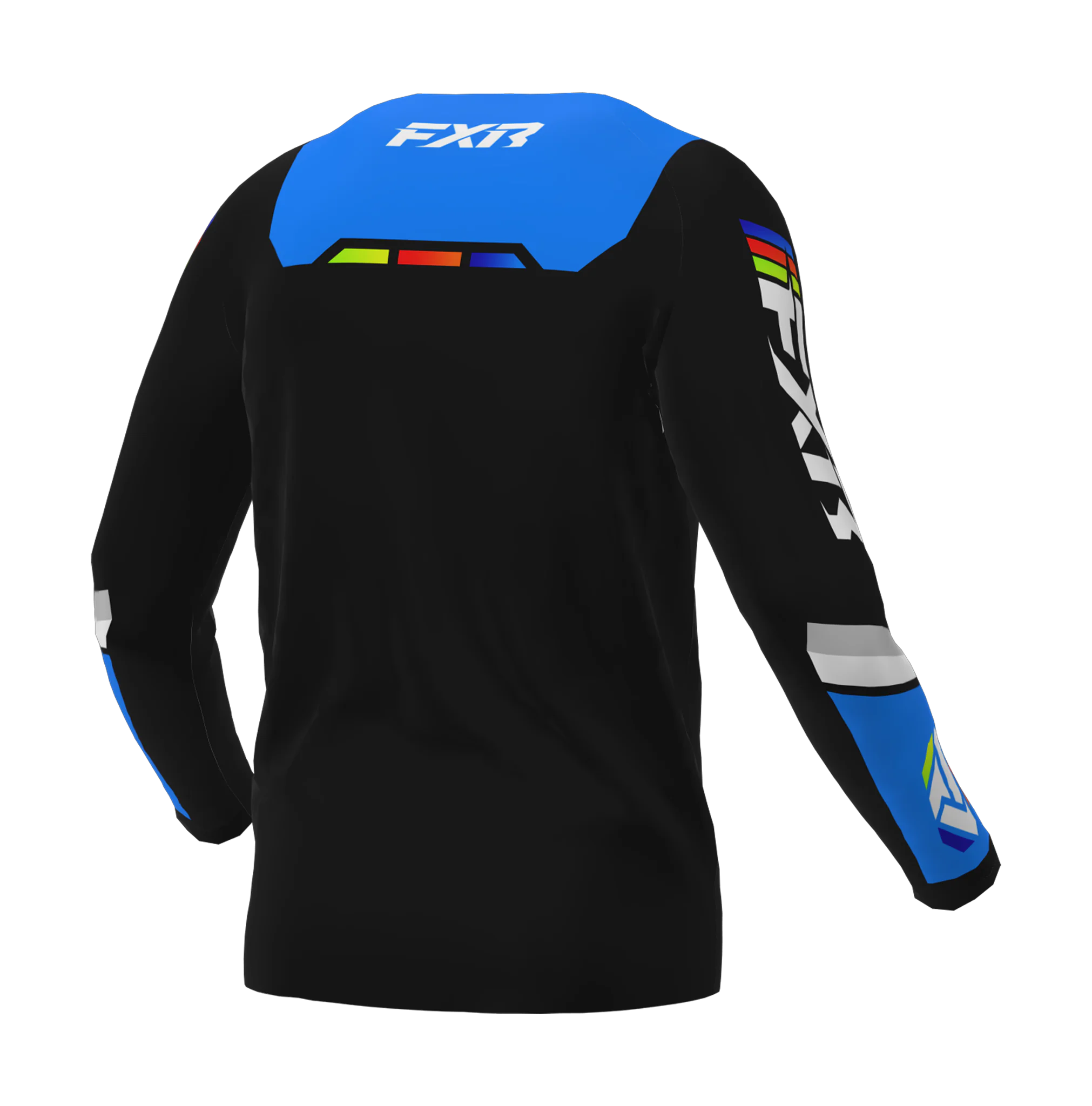 FXR Kinder Cross Shirt 2026 Apex - Blauw