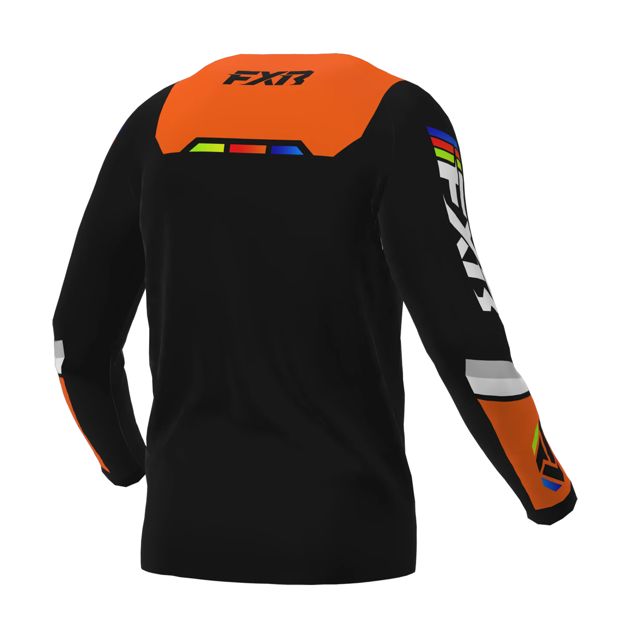 FXR Kinder Cross Shirt 2026 Apex - Oranje