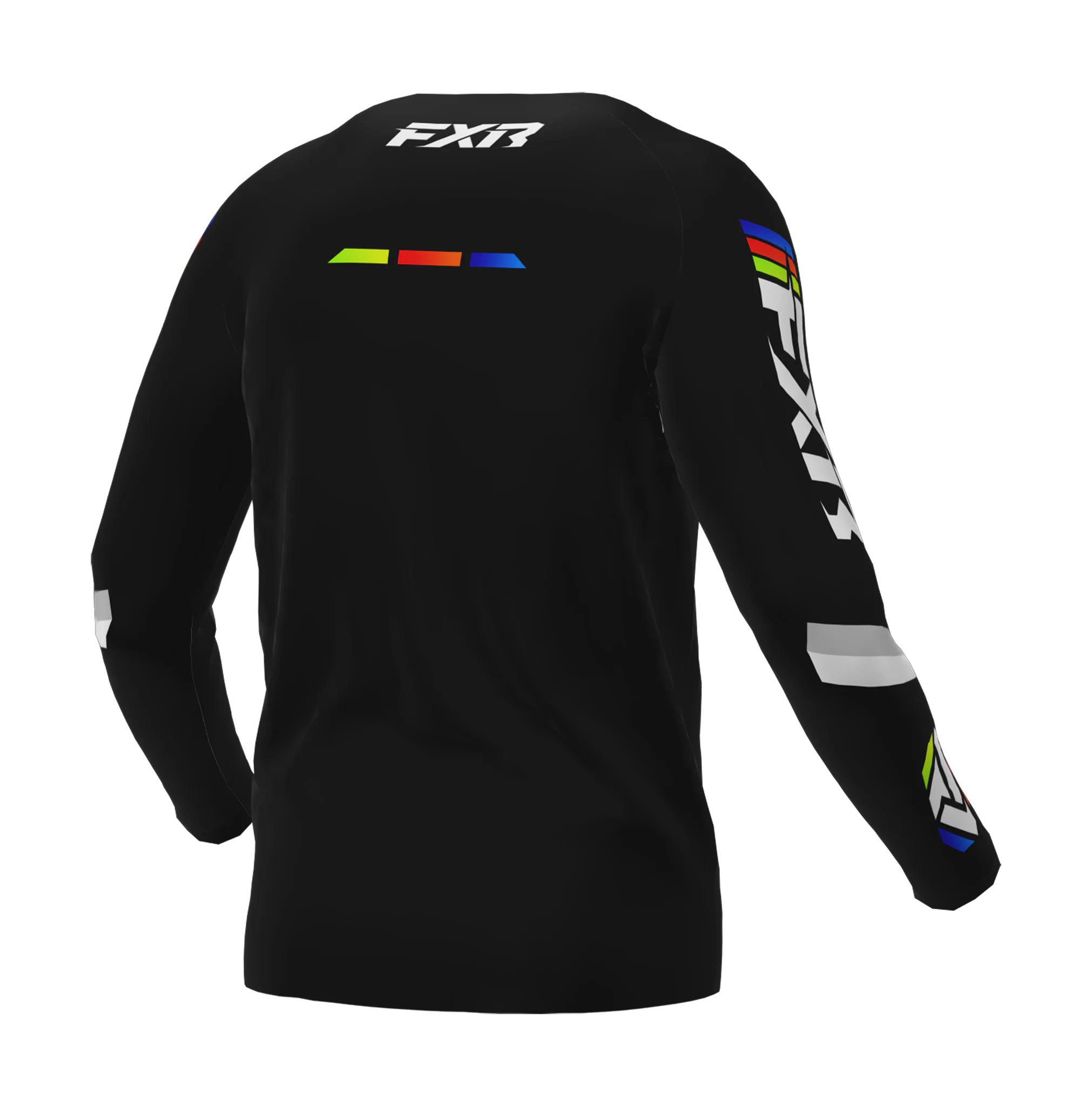 FXR Kinder Cross Shirt 2026 Apex - Zwart