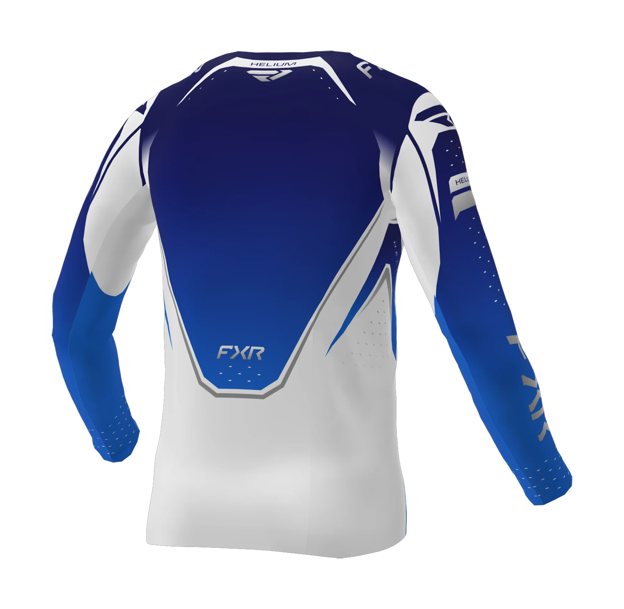 FXR Kinder Cross Shirt 2026 Helium - Cobalt