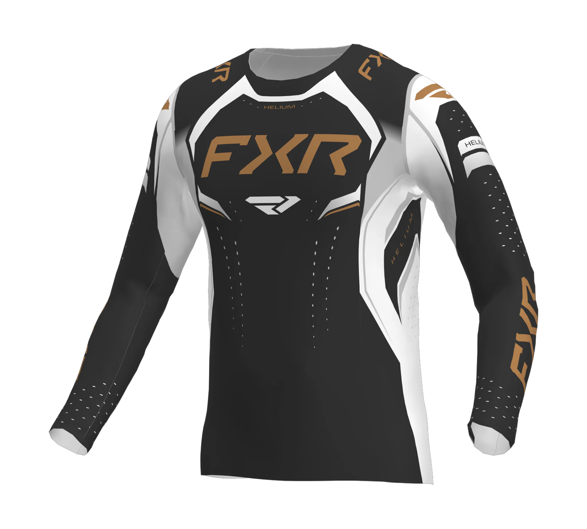 FXR Kinder Cross Shirt 2026 Helium - Graphite