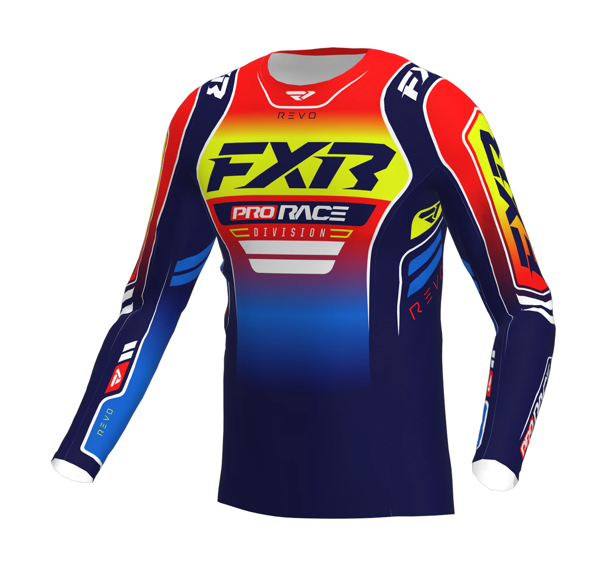 FXR Kinder Cross Shirt 2026 Revo - Nuke