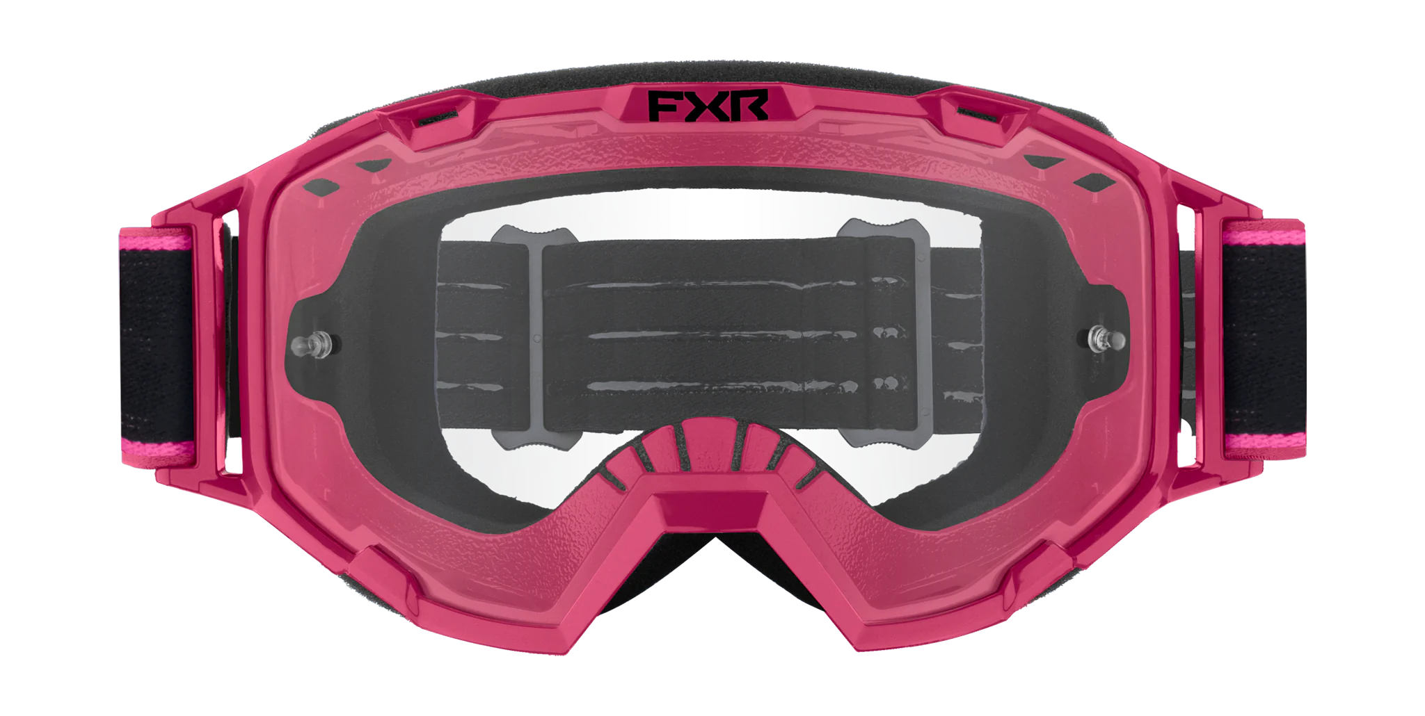 FXR Kinder Crossbril Maverick Prime - Razzle - Clear Lens
